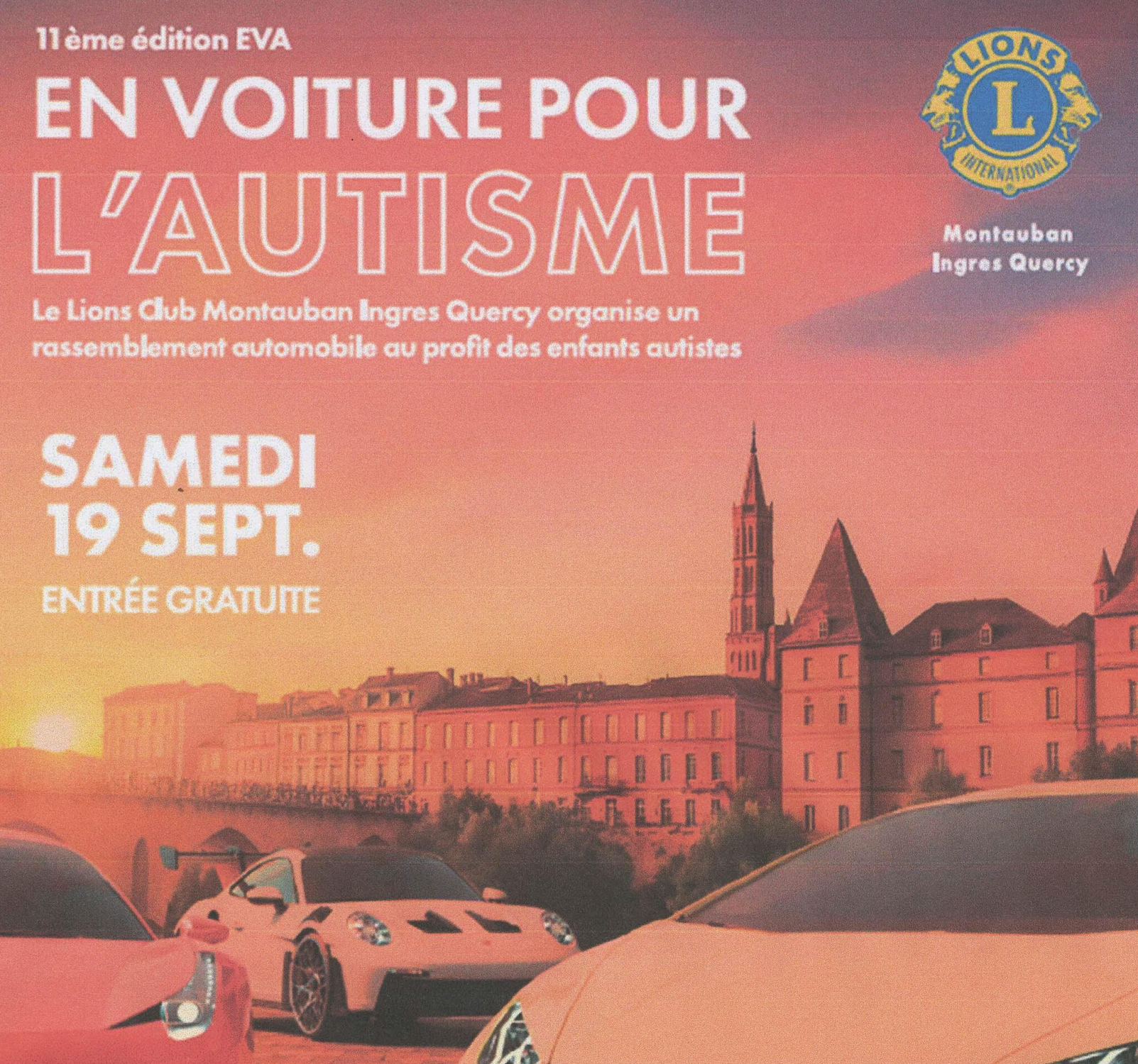 REPORT JOURNEE EVA "EN VOITURE POUR L'AUTISME"