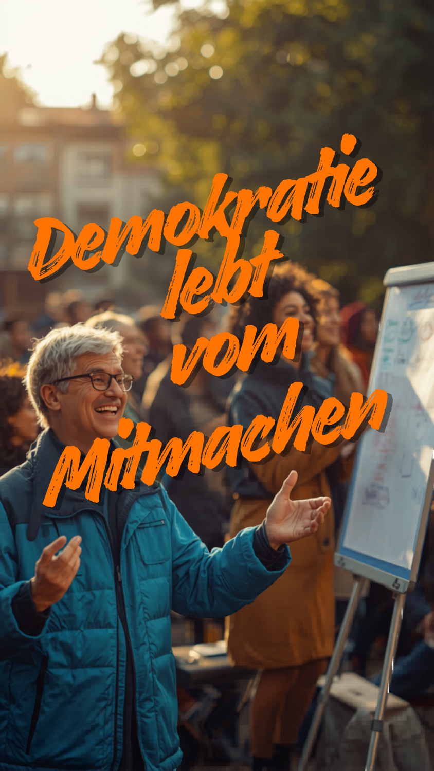 Demokratie lebt vom Mitmachen