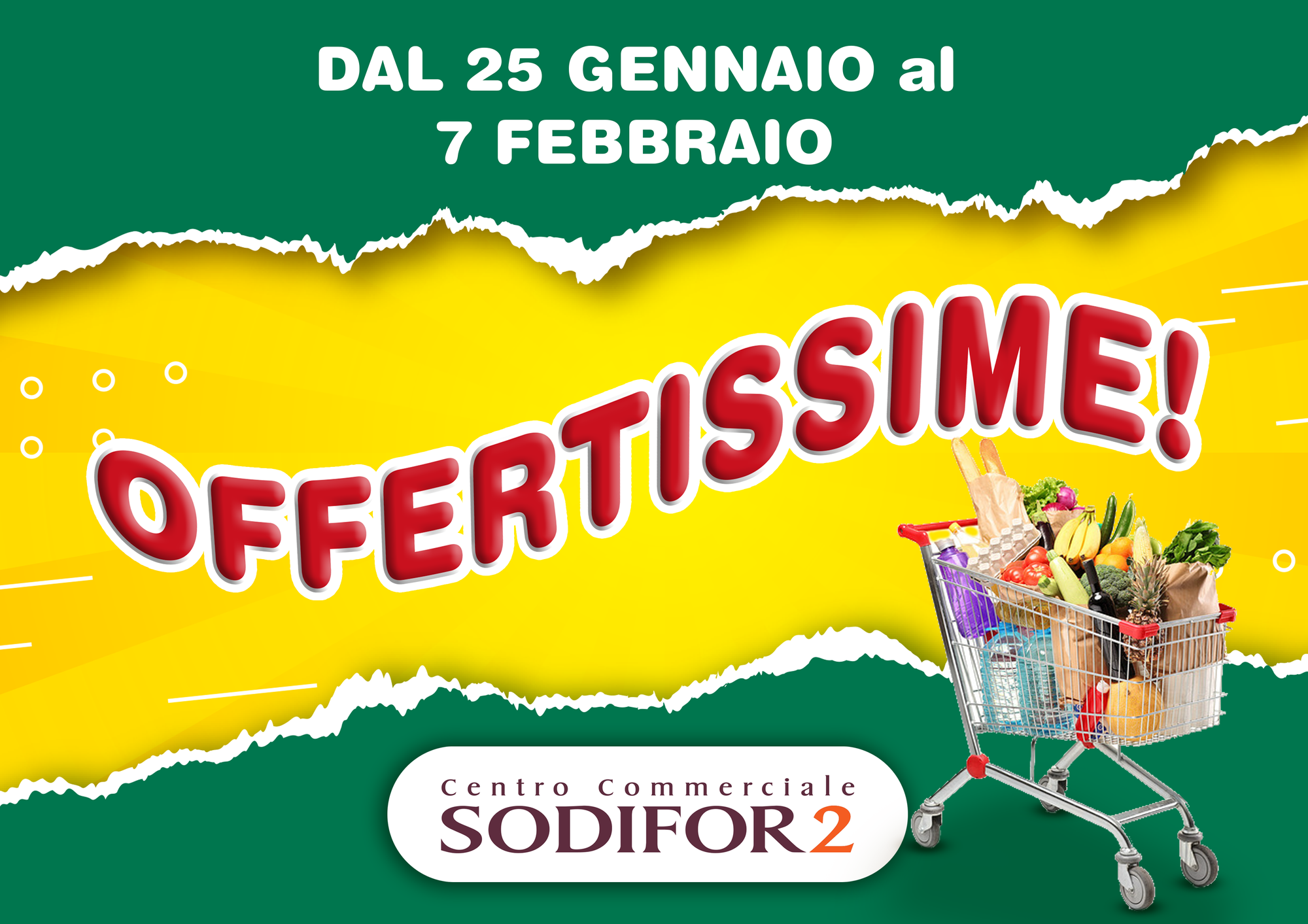 OFFERTISSIME dal 25/01/2024 al 7/02/2024 - CLICCA QUI!