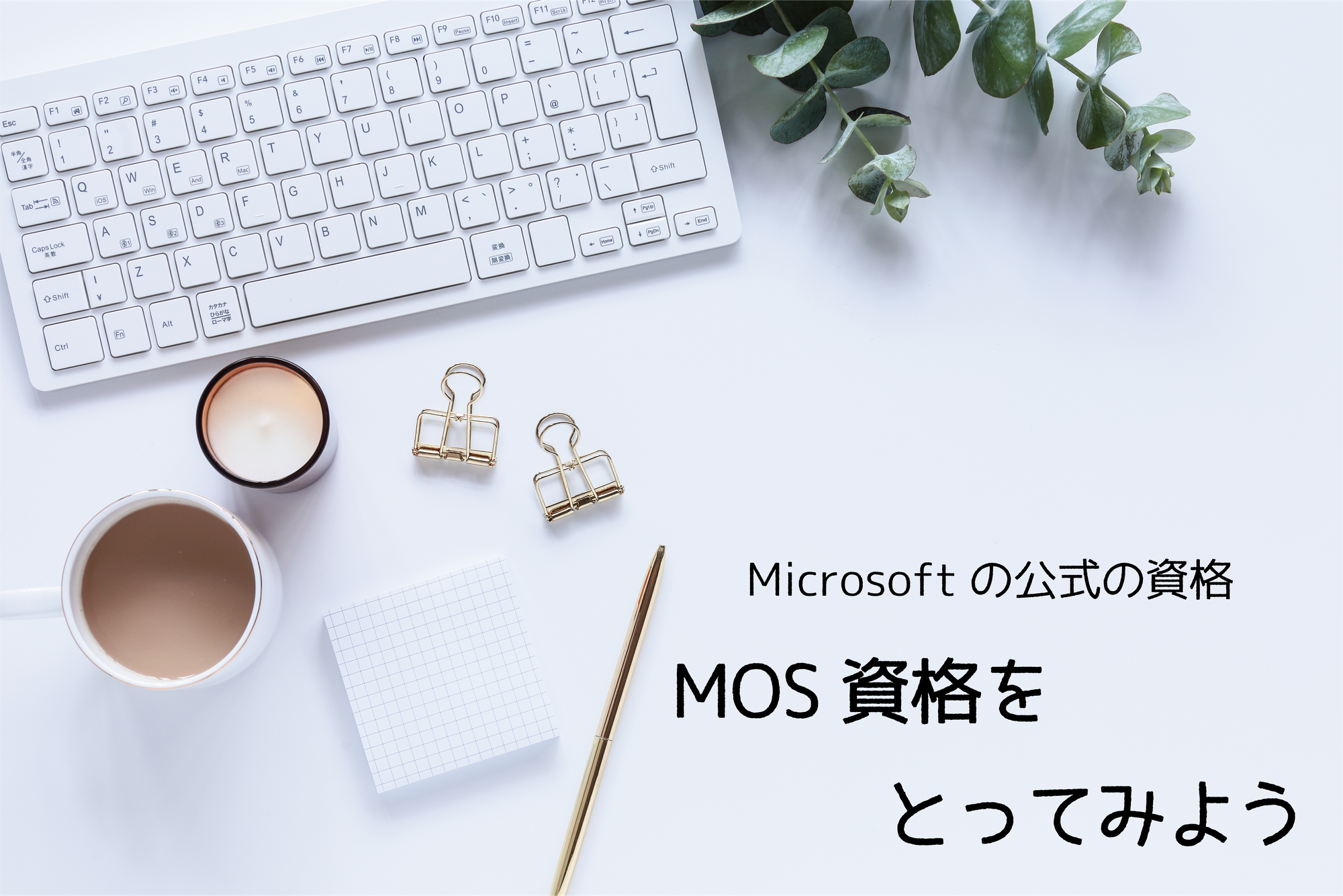 MOS資格を取得してみよう