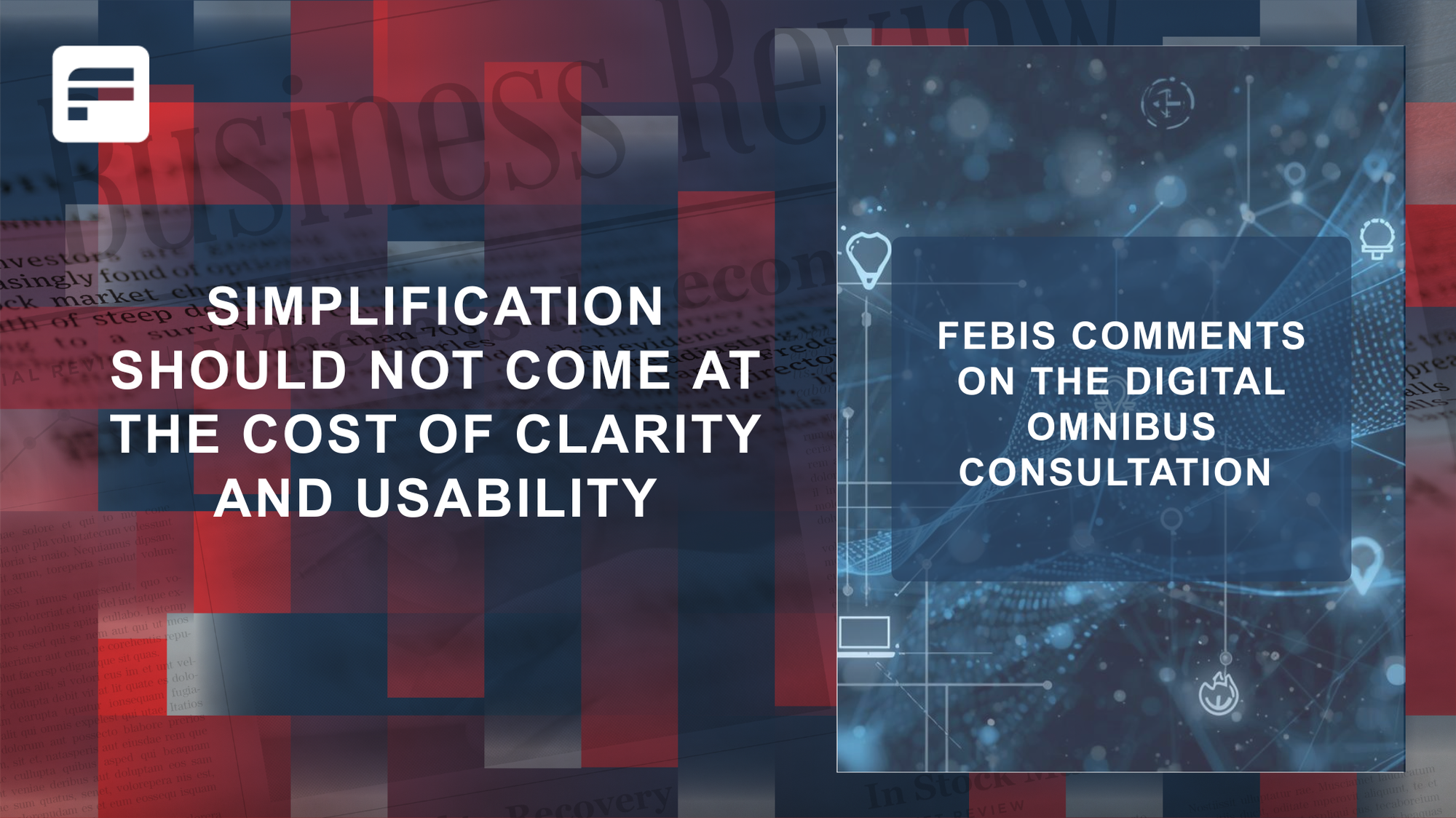 FEBIS comments on the Digital Omnibus Consultation