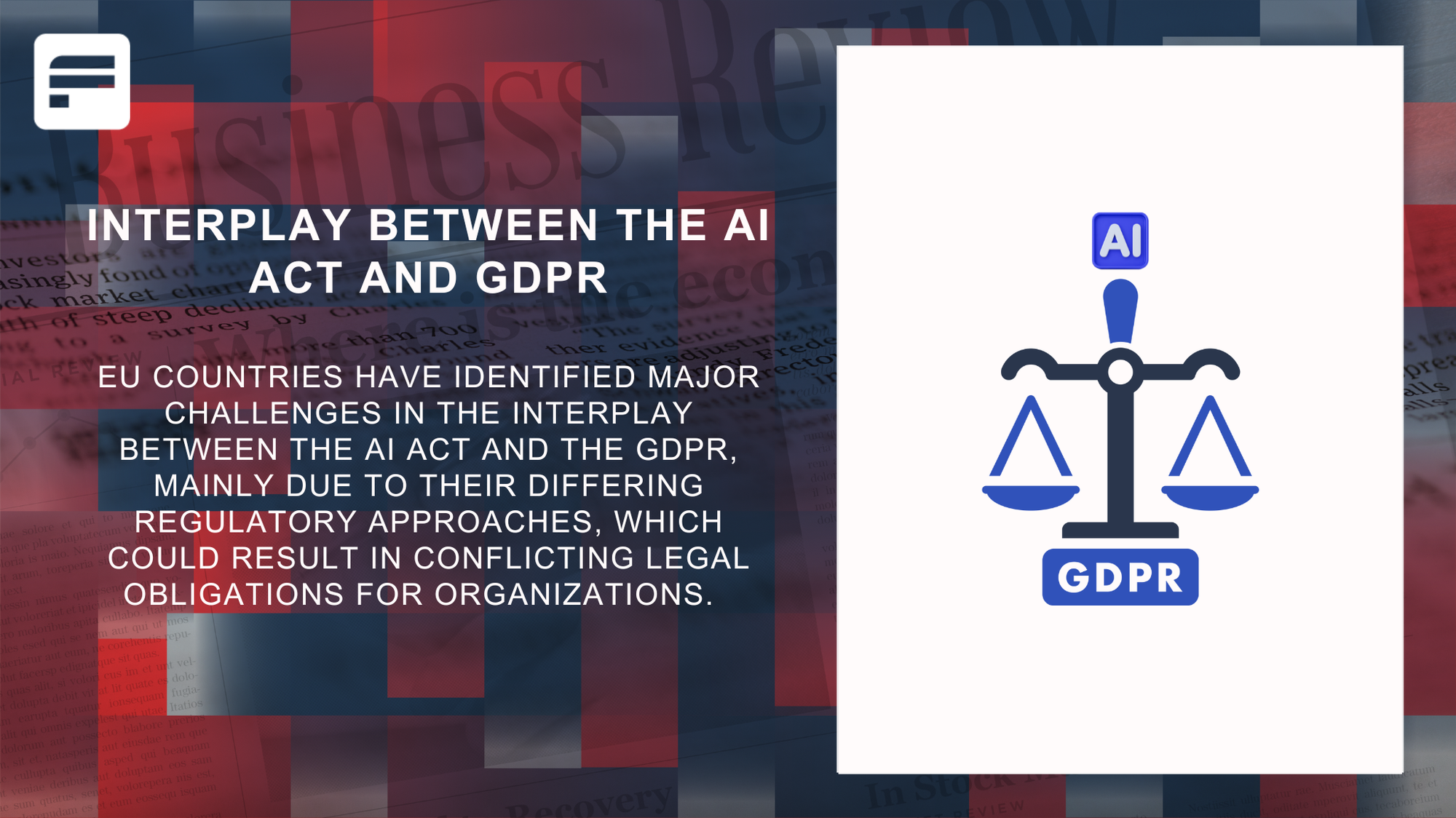 Interplay between the AI Act and GDPR