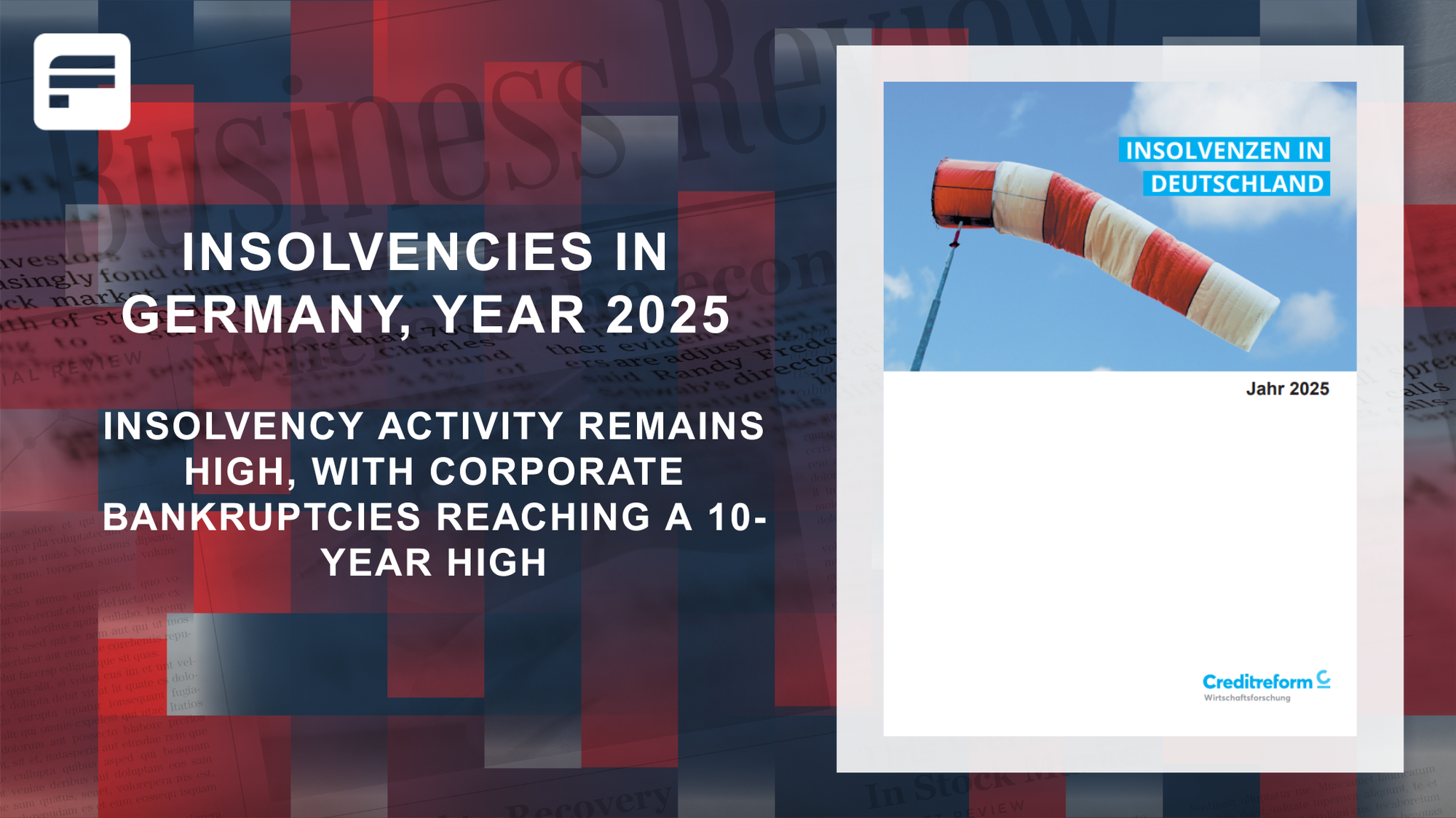 Insolvencies in Germany, year 2025
