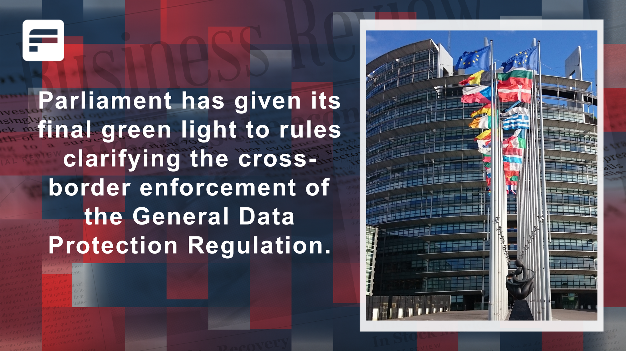 Data protection: clearer rules for cross-border enforcement