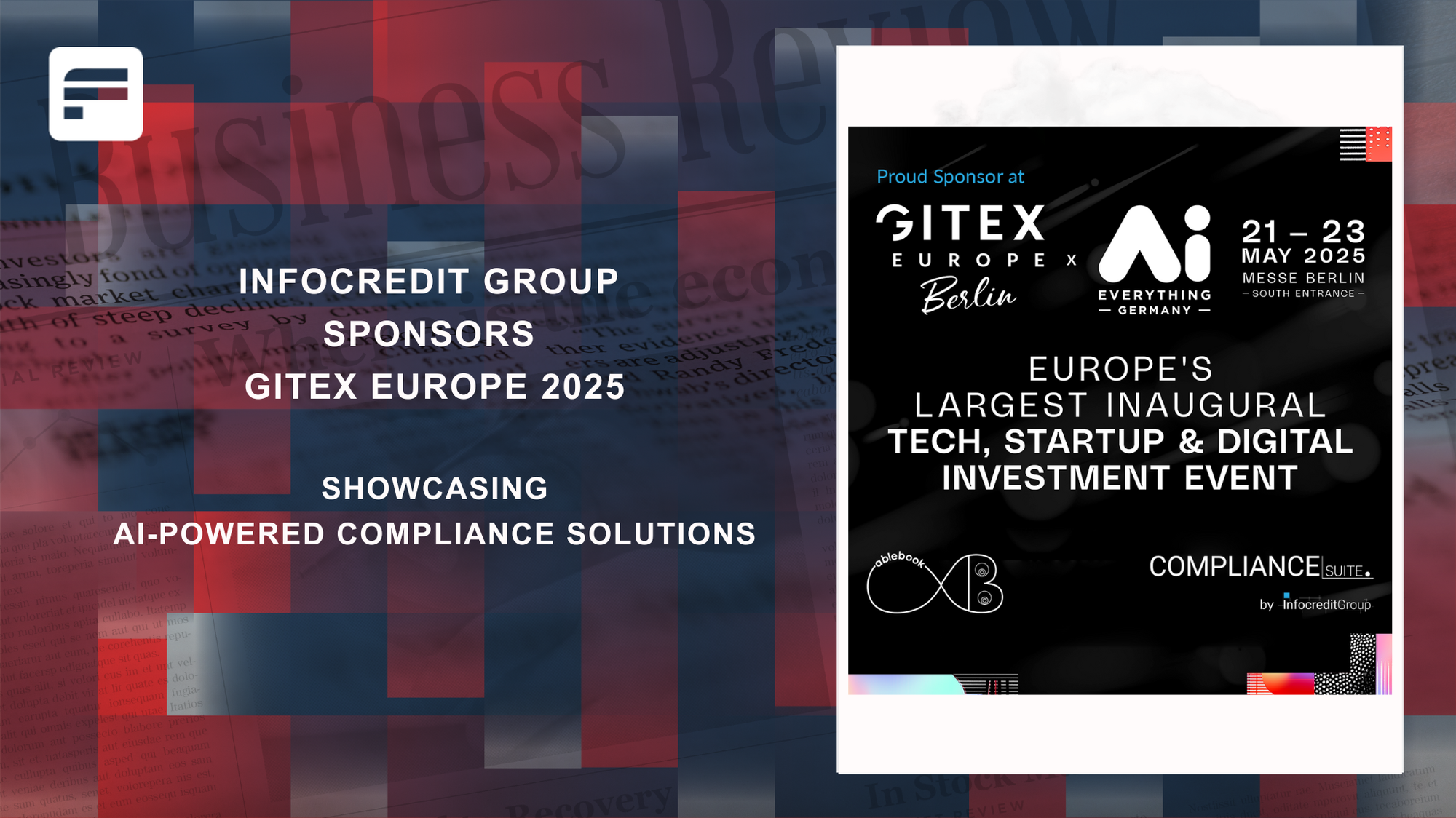 Infocredit Group Sponsors GITEX Europe 2025 – Showcasing AI-Powered Compliance Solutions