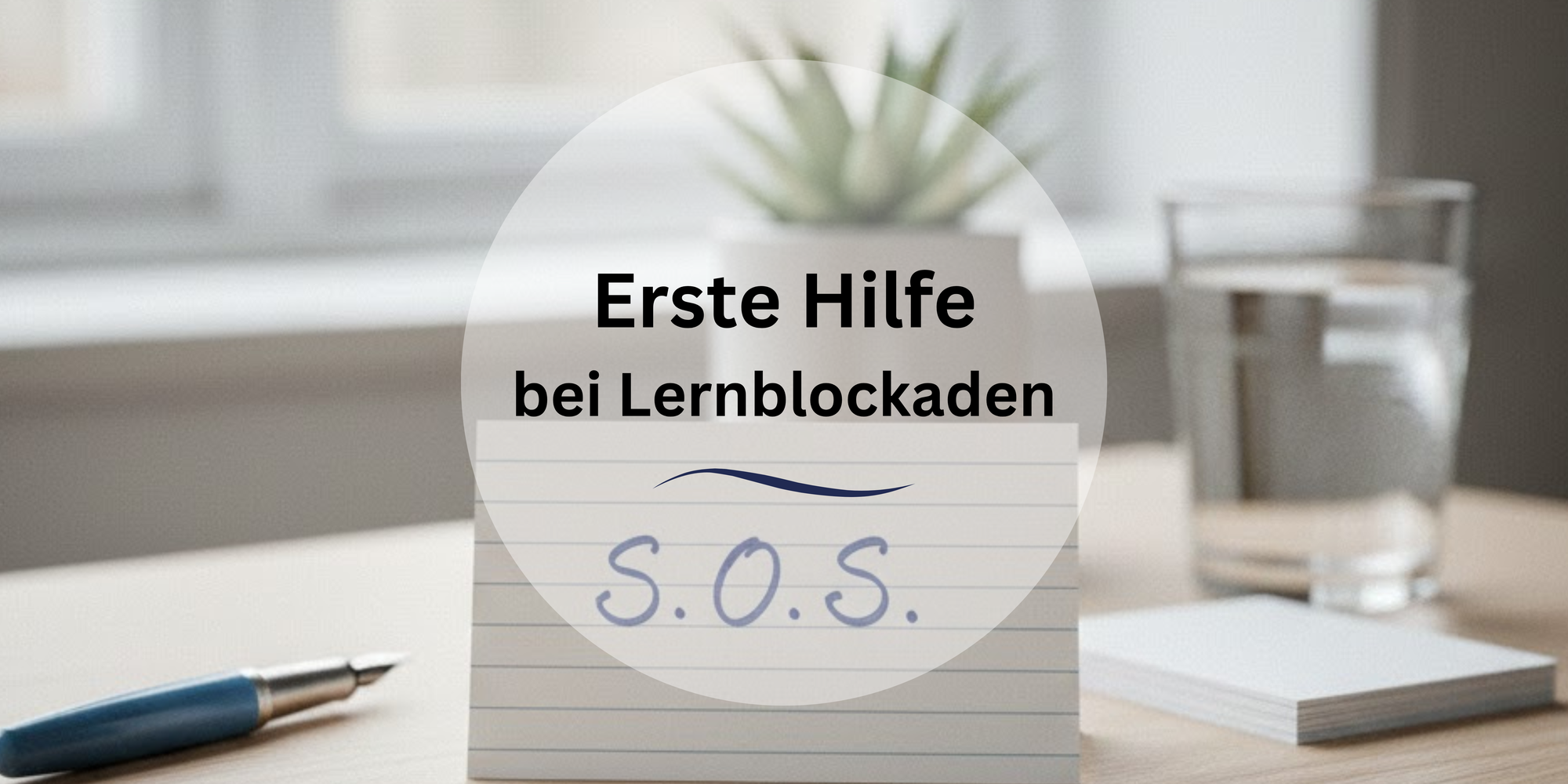 Erste Hilfe bei Lern-Blockaden: Wie du dein Gehirn in 2 Minuten aus der Schockstarre holst