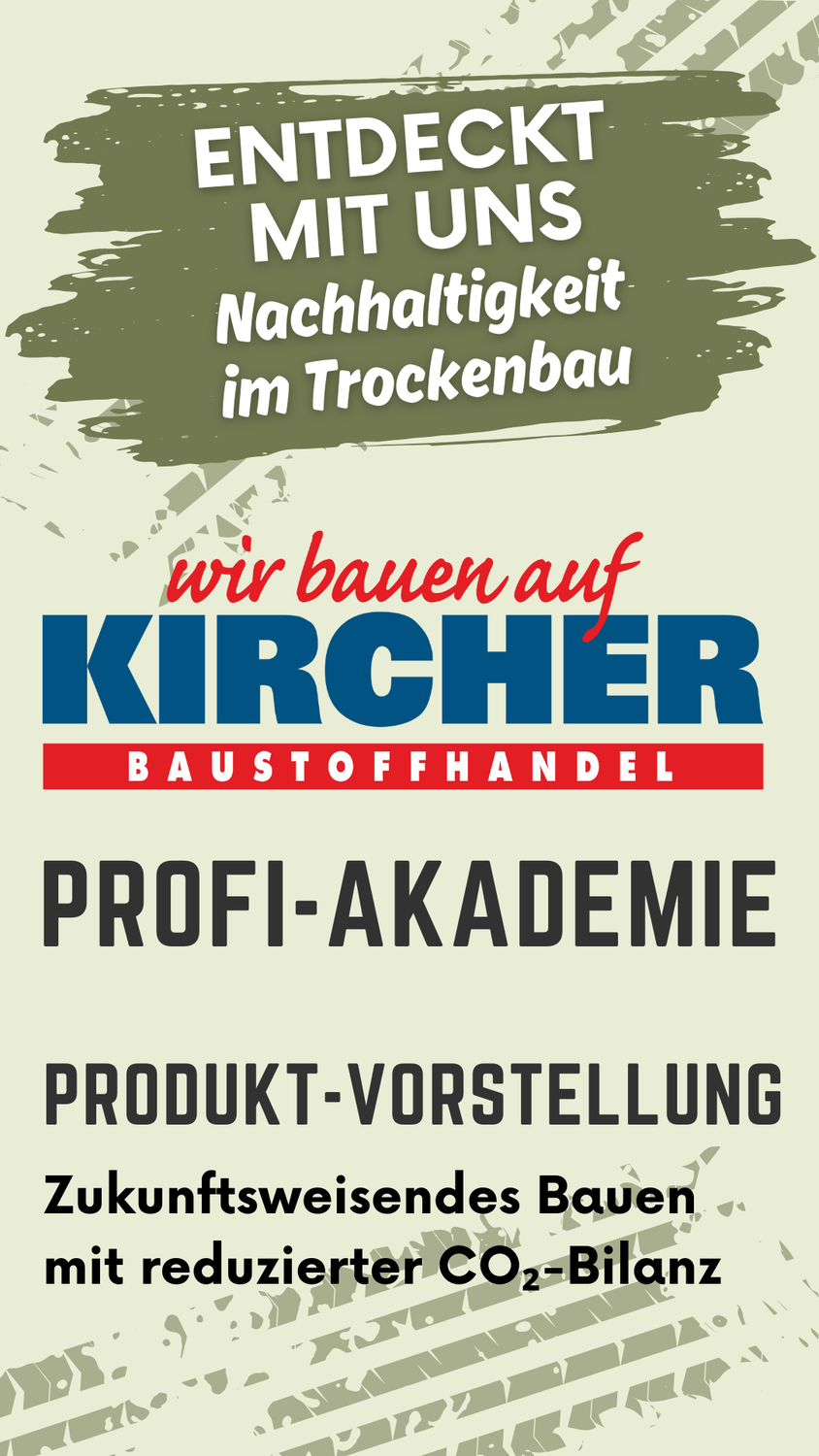 Nachhaltigkeit im Trockenbau