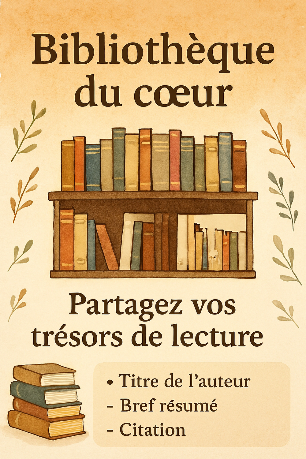 Livres qui font du bien