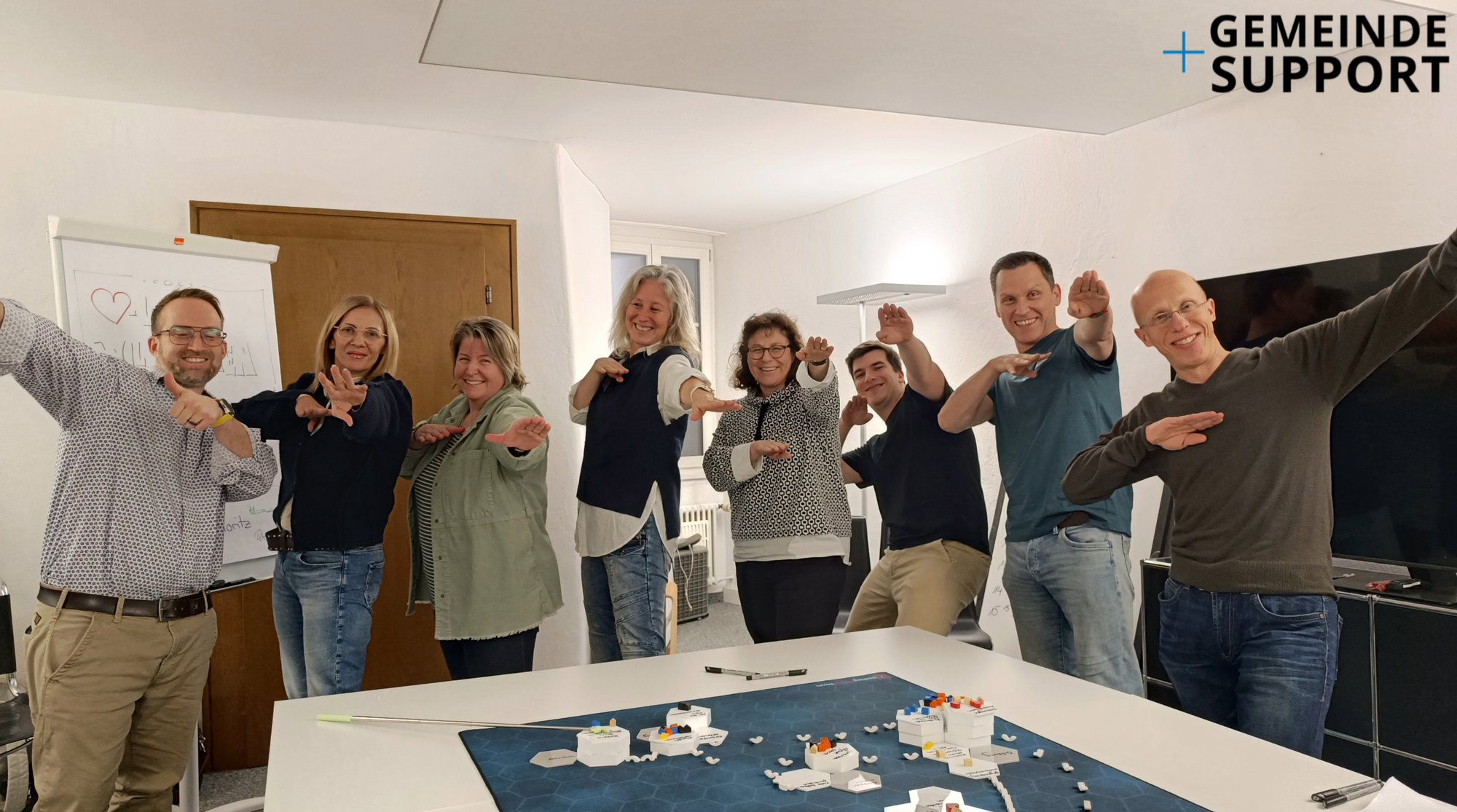 8 neue Facilitatorinnen und Facilitatoren in der 3D-Welten-Methode in der Schweiz!