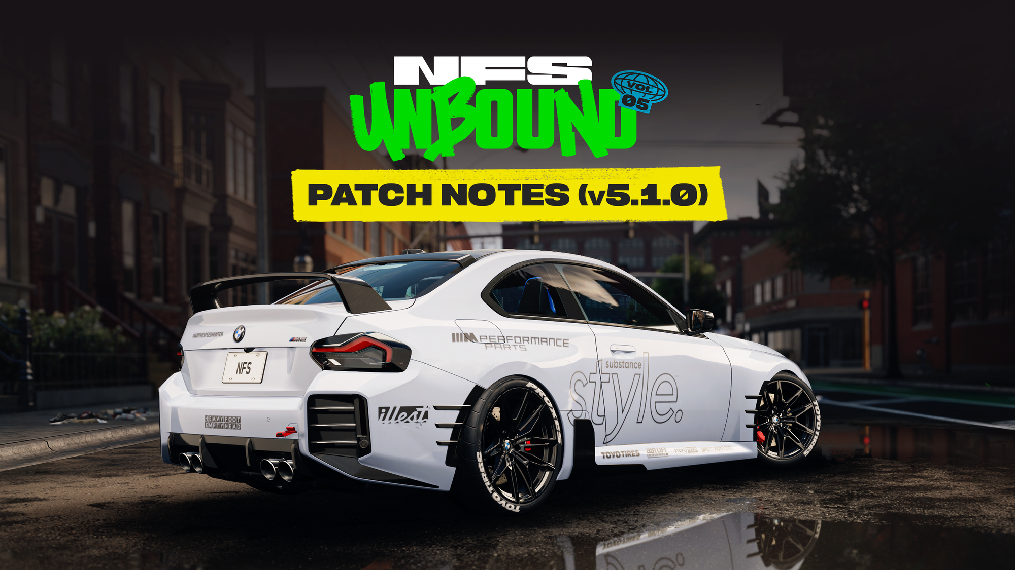 Unter der Haube: Need for Speed™ Unbound: 5.1.0 Patch Notes