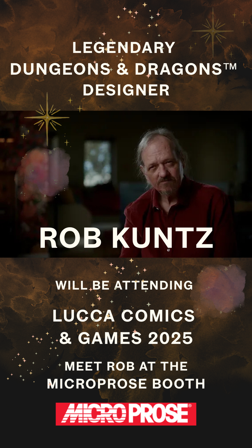 Rob Kuntz at Lucca Comics & Games 2025