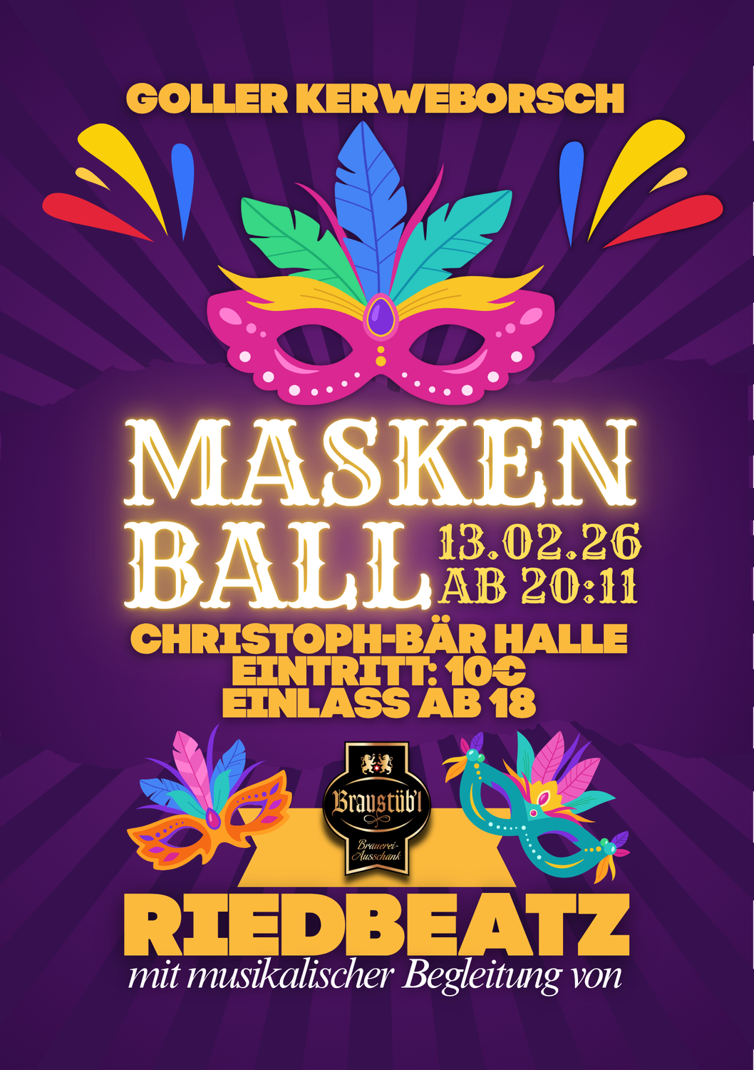 Maskenball 2026