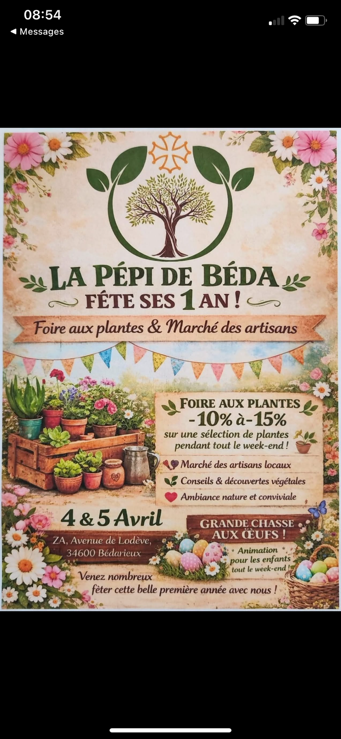 Marché de Créateurs à Bédarieux le Samedi 4 Avril