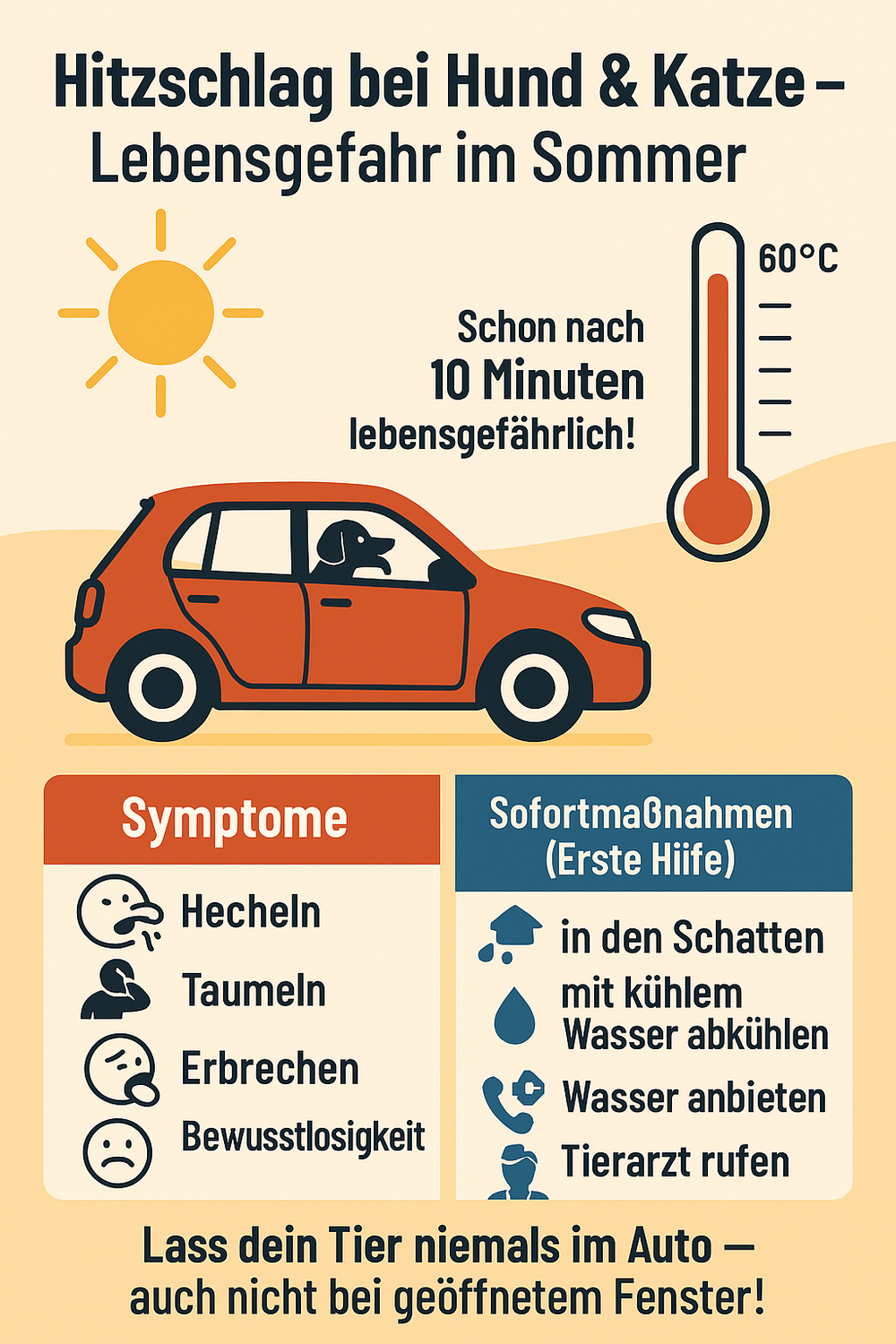Hitzeschlag!