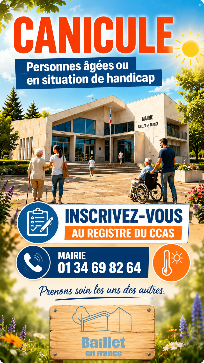 Canicule : fortes chaleurs