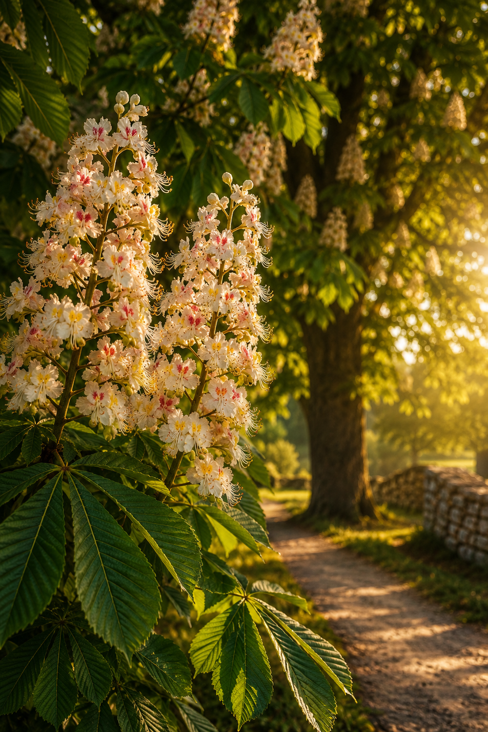 Die Blüten der Rosskastanie – Wächterin zwischen den Welten