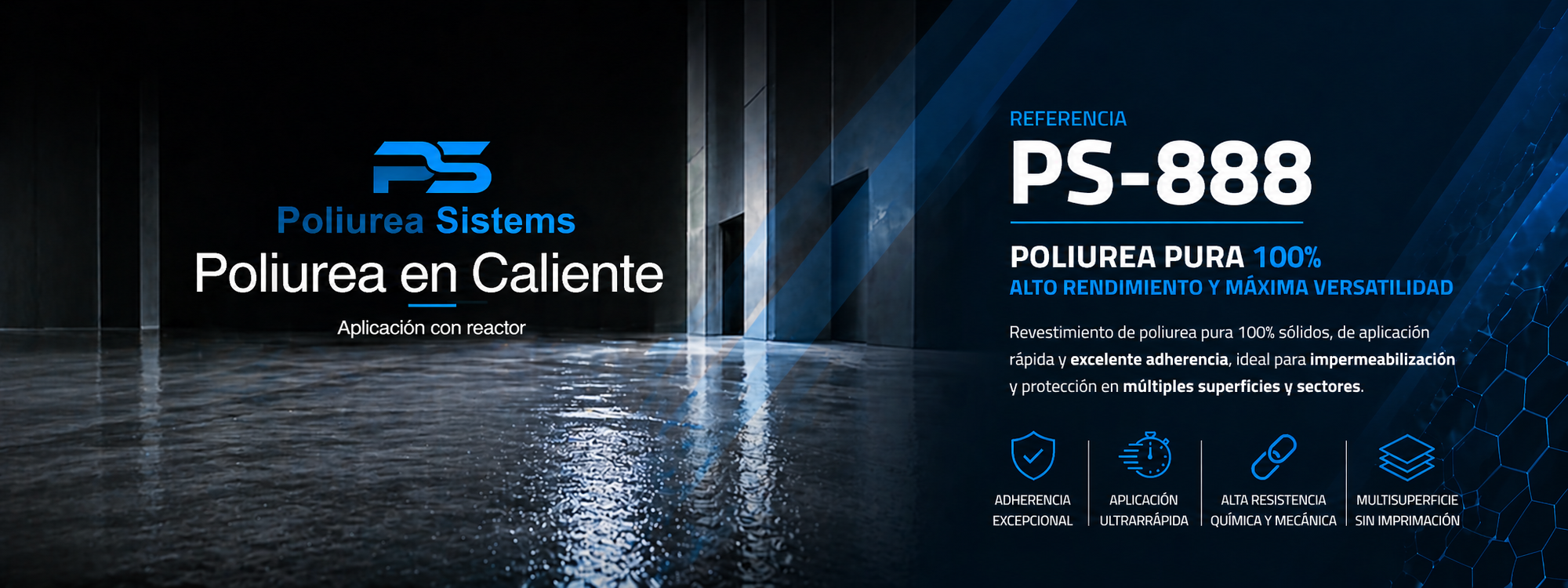 PS-888: Poliurea Alifática para Piscinas y Centros de Agua. Estanqueidad, Estética y Resistencia UV en un Solo Producto