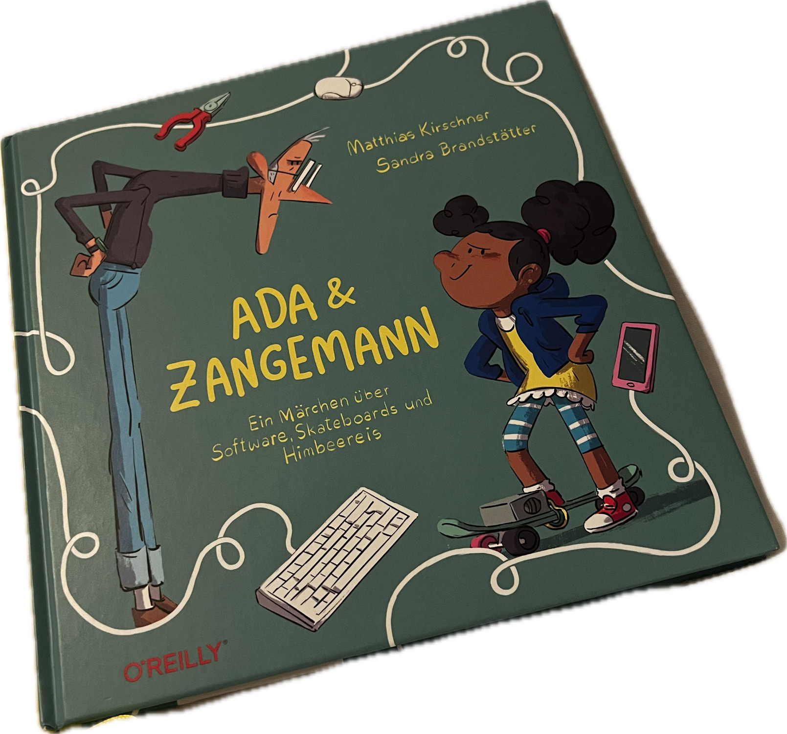 Ada & Zangemann Rezension des Kinderbuches über Software, Skateboards und Himbeereis