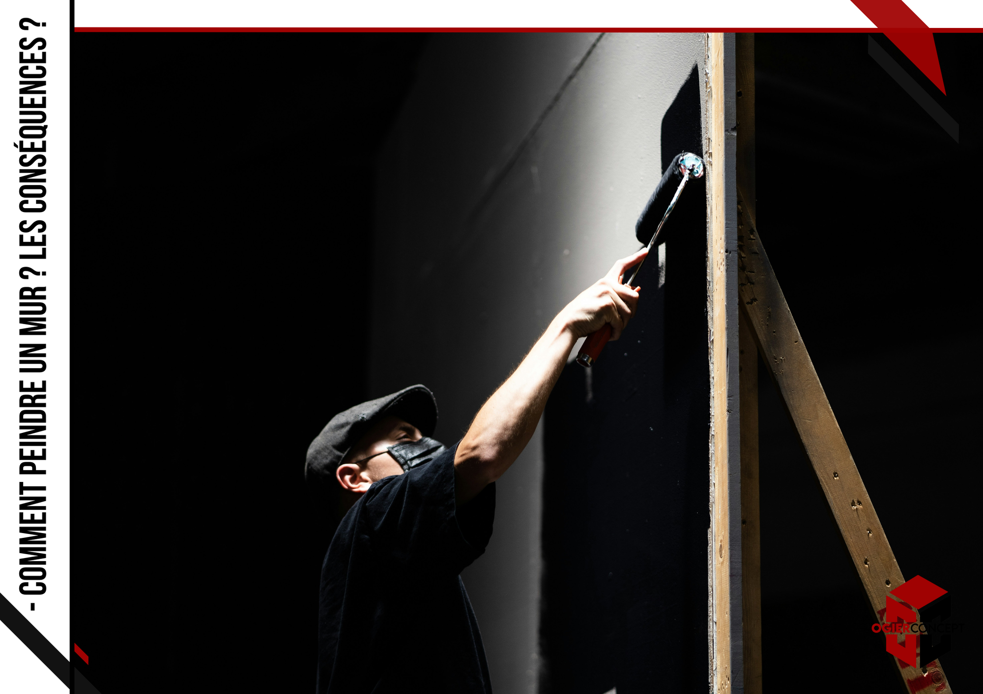 Comment peindre un mur ? Les conséquences ?