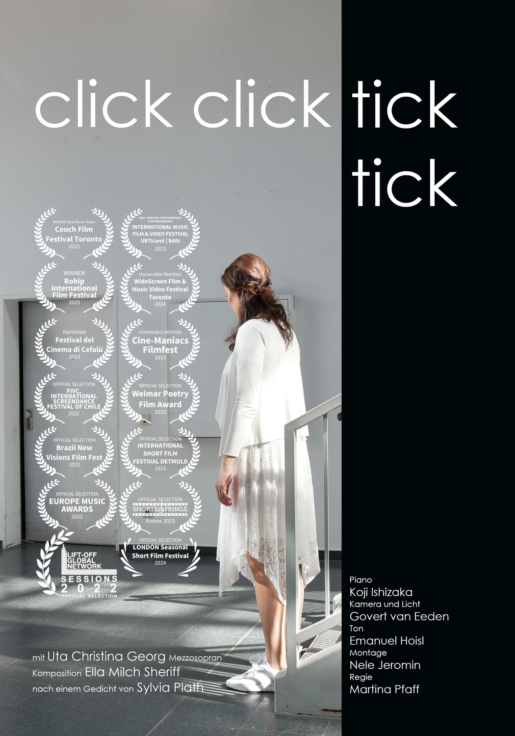 Musikvideo Click-click, tick-tick eingeladen zum FuoriBiF&st in Bari