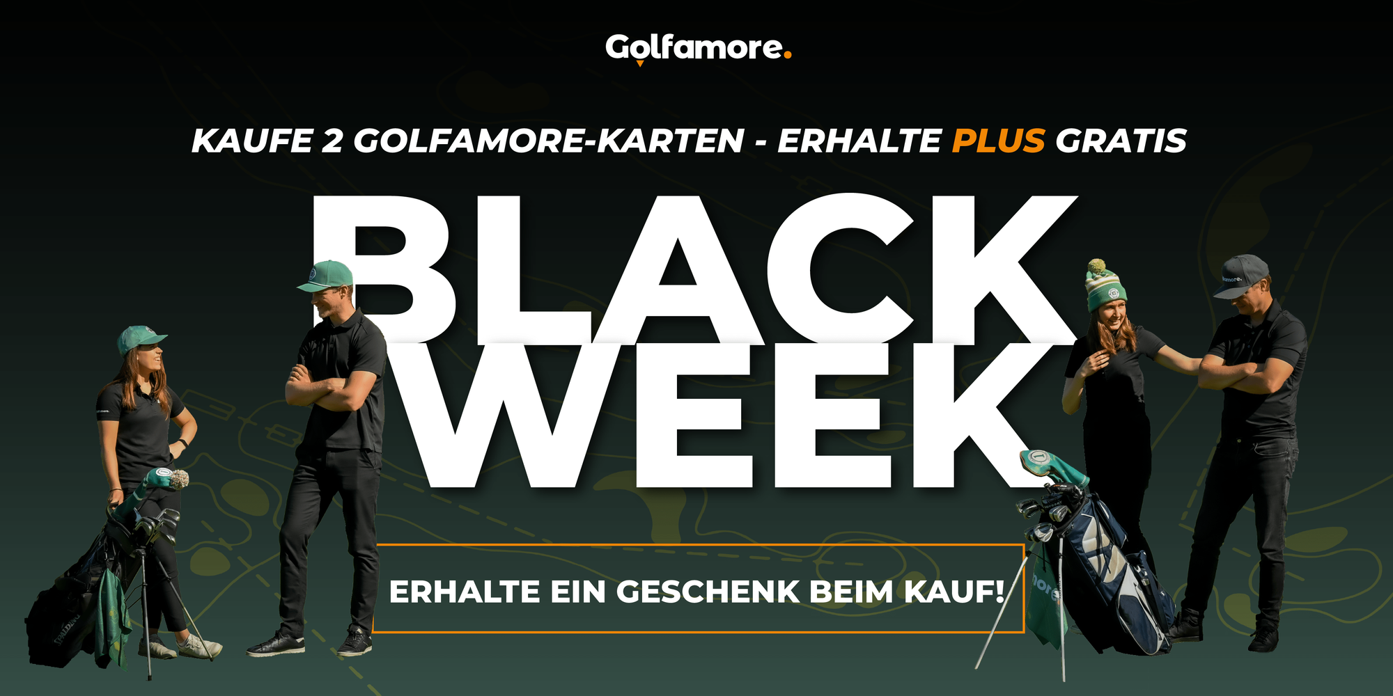 Black Week Angebot für die Golfamore-Karte 2024