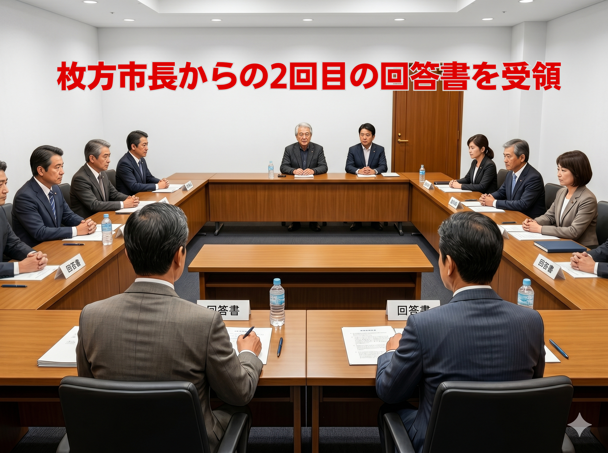 【報告と解説】枚方市長からの第2回回答書を検証。「はぐらかし・論点ずらし・人のせい」不誠実な実態