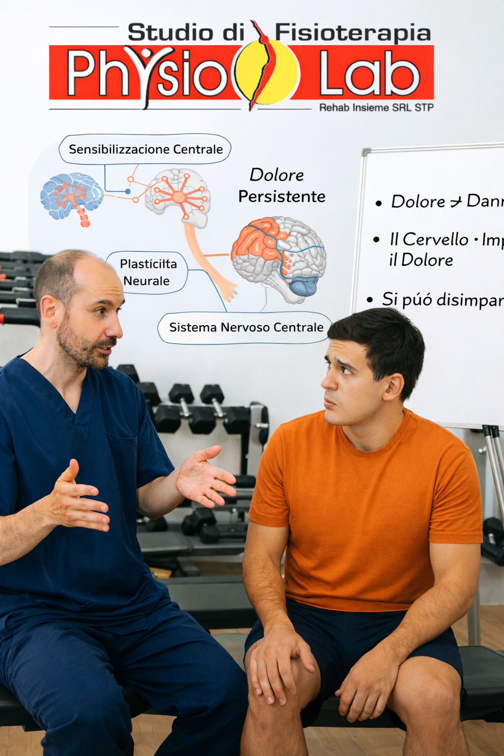 Neuroscienze del dolore: come la fisioterapia educa il cervello
