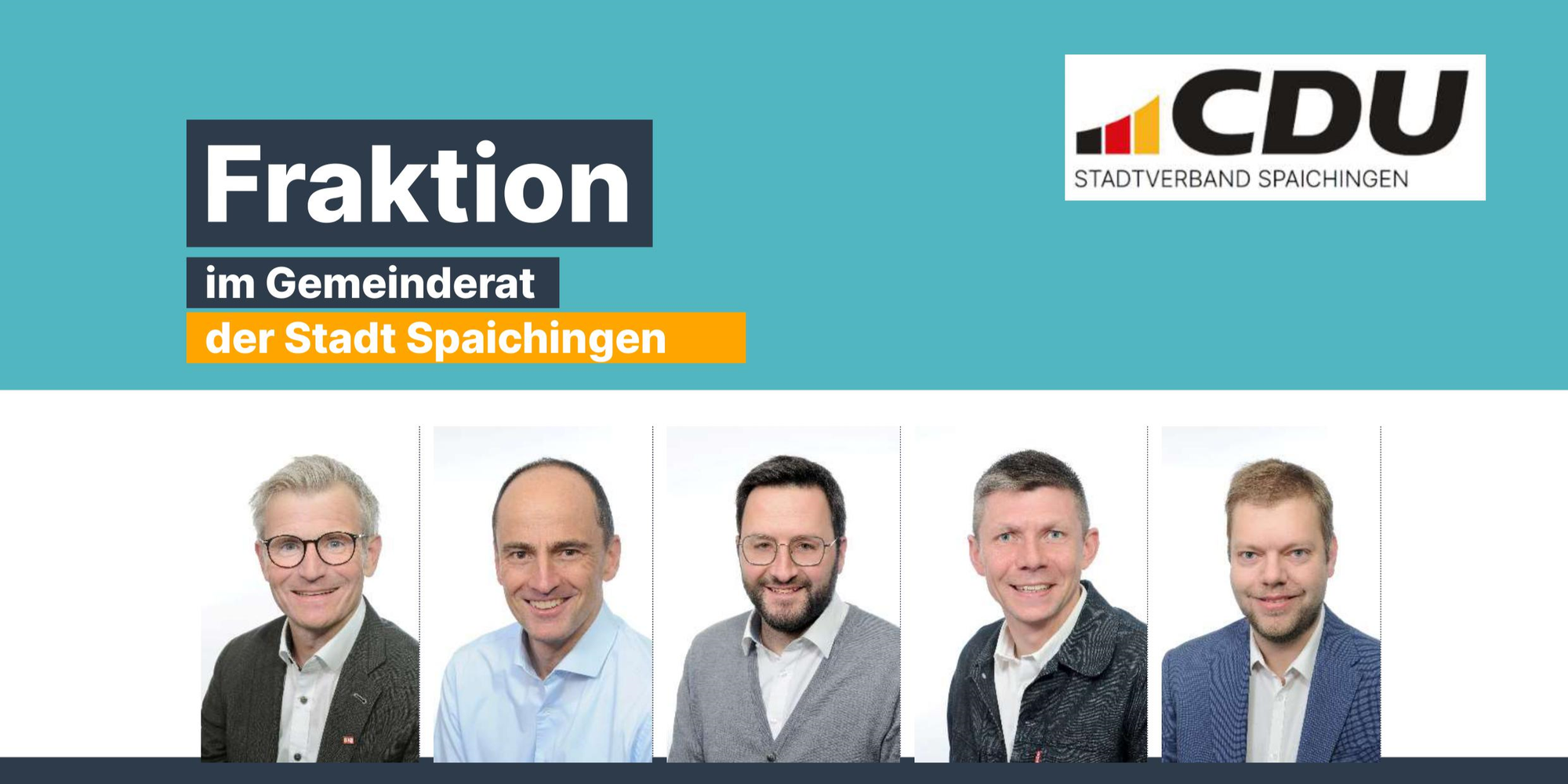 Erste Sitzung des Gemeinderats - CDU-Fraktion ist konstituiert