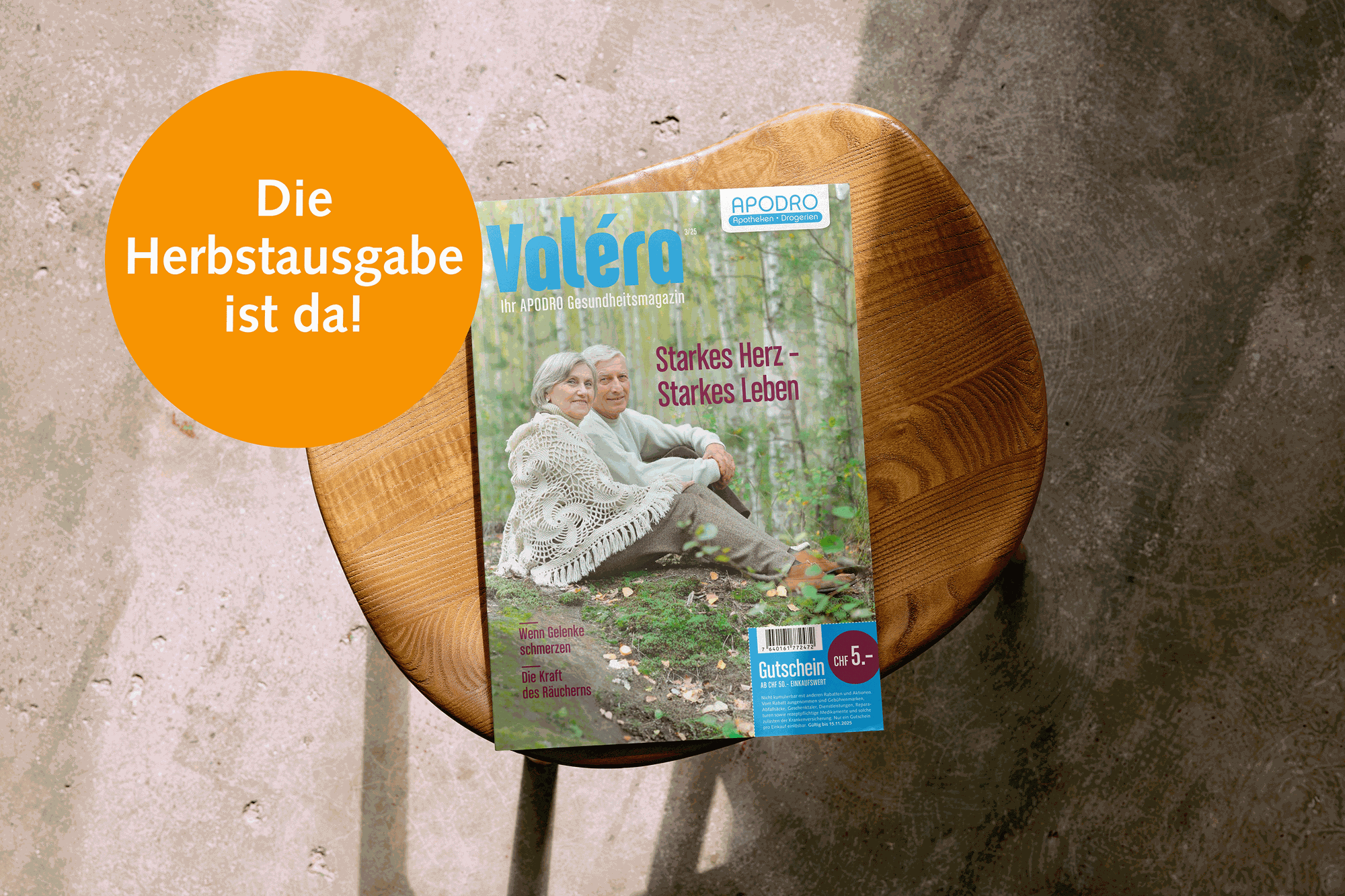 Jetzt für Sie - unsere Valéra Herbstausgabe