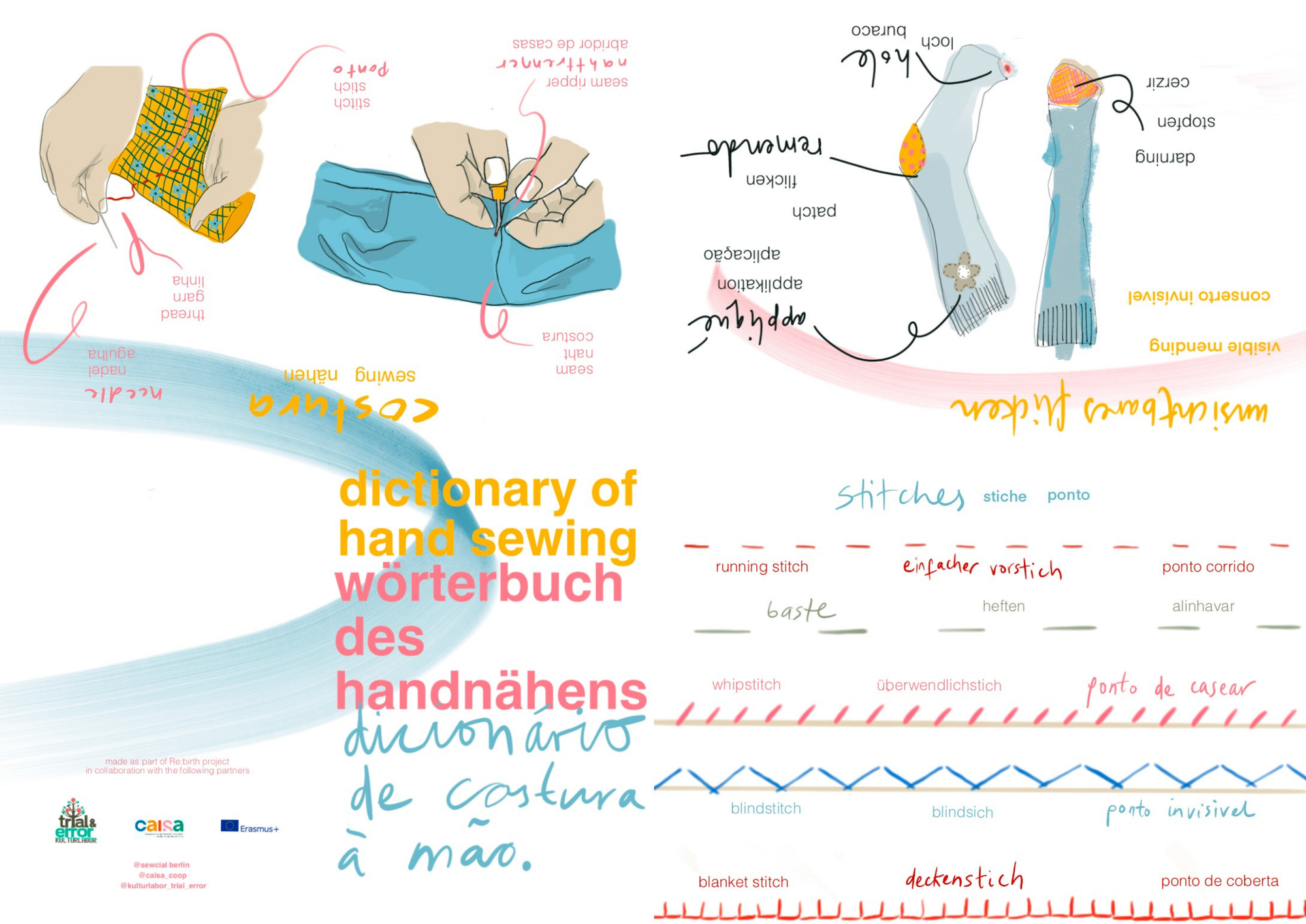 Trilingual Sewing Dictionary 