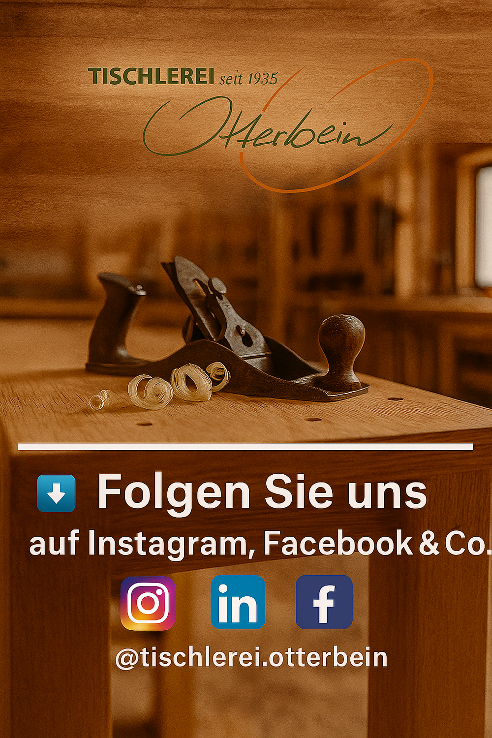 Jetzt auch online gut vernetzt: Unsere Tischlerei auf Social Media