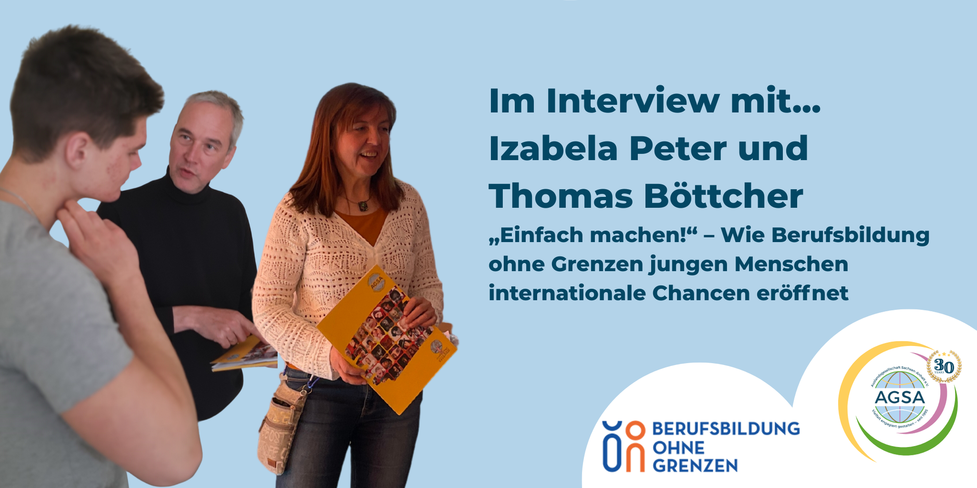 Im Interview mit... Iszabela Peter und Thomas Böttcher