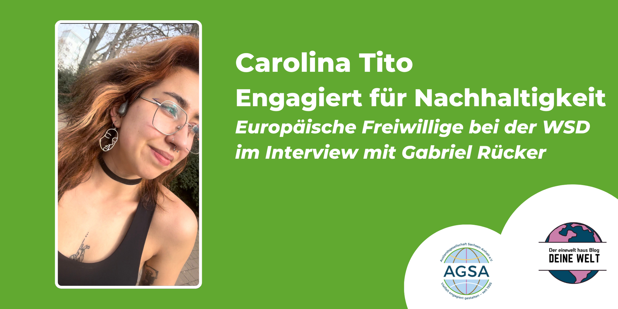 Carolina Tito - Engagiert für Nachhaltigkeit