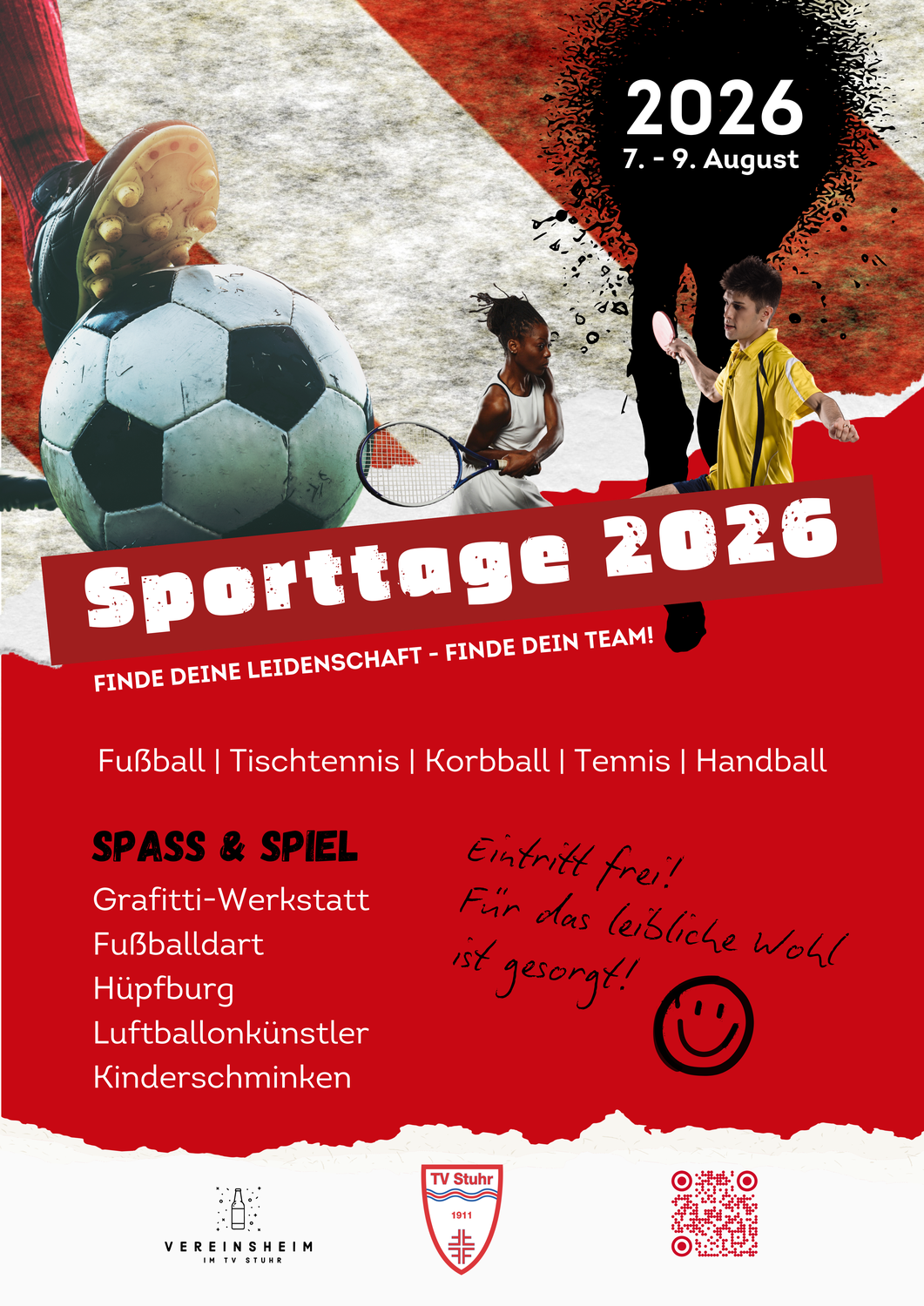 Sporttage 2026 beim TV Stuhr: Ein Wochenende voller Bewegung, Teamgeist und Spaß