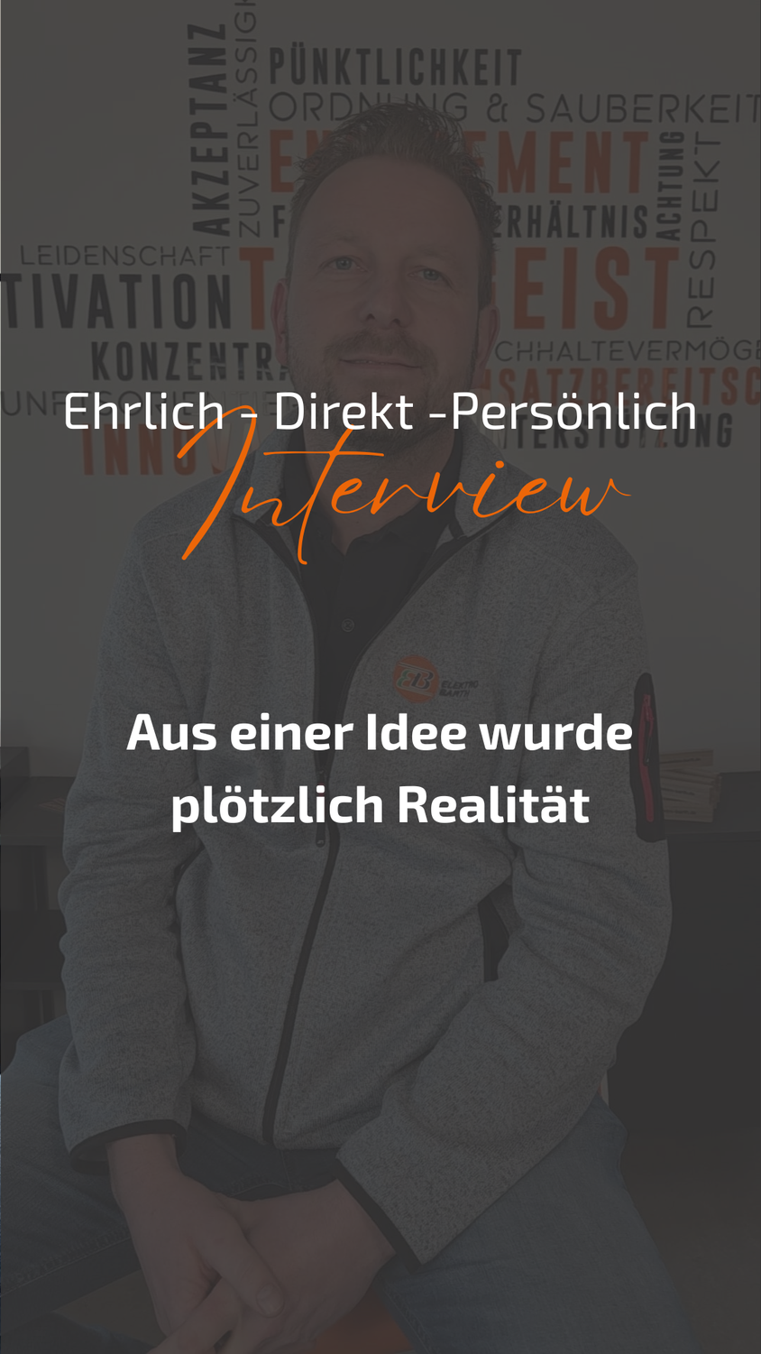 Tobias im Interview - Aus einer Idee wurde plötzlich Realität
