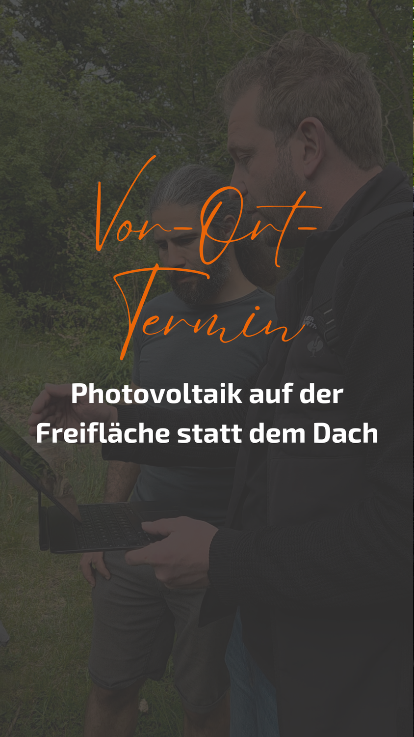 PV gehört aufs Dach! Nicht bei diesem Projekt.