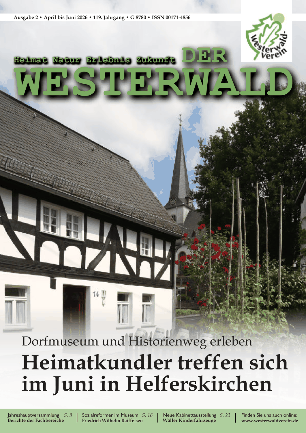 Vereinszeitschrift 2/26 ist online!