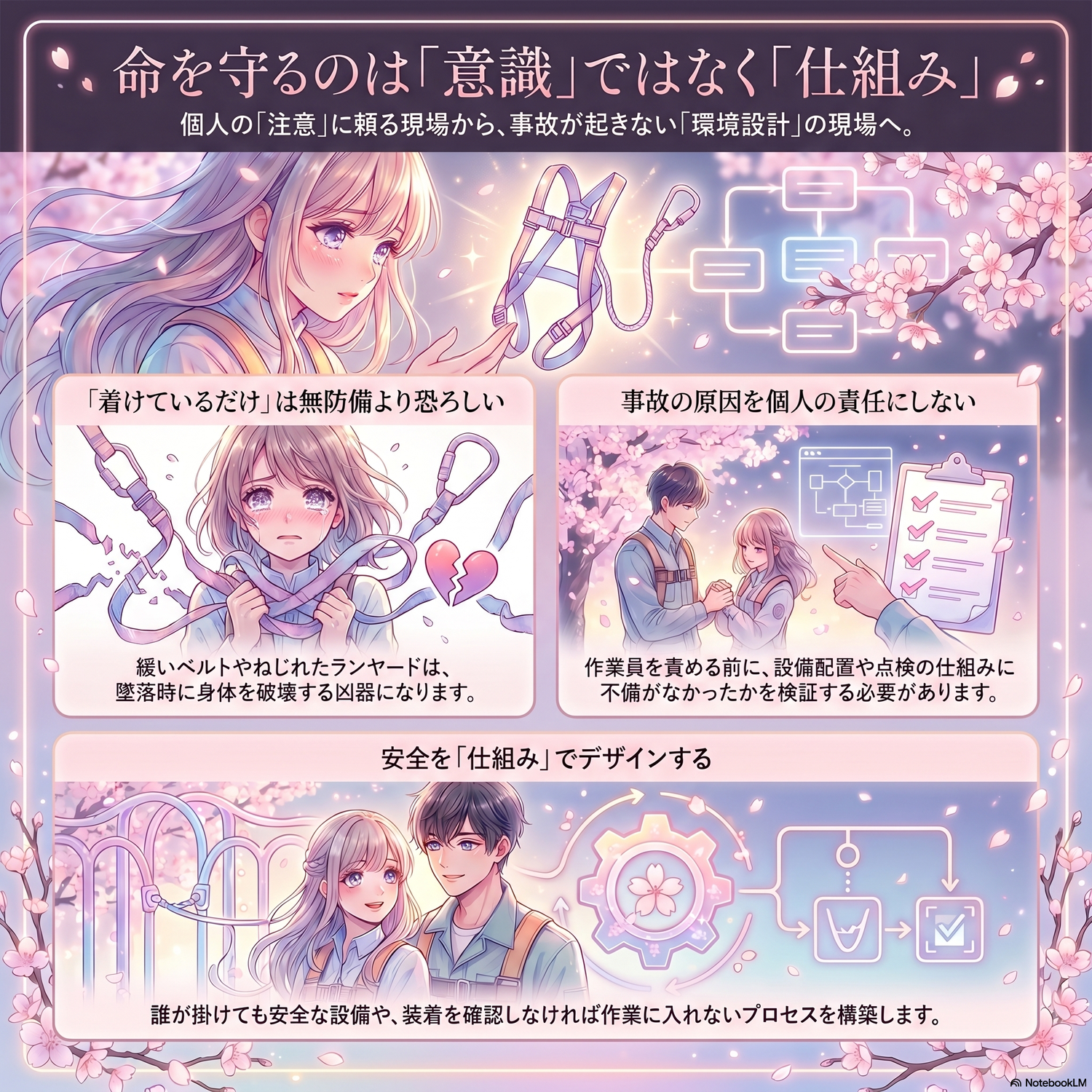 「着けていれば安全」の罠。安全帯をただの「重り」にしないための現場構造論