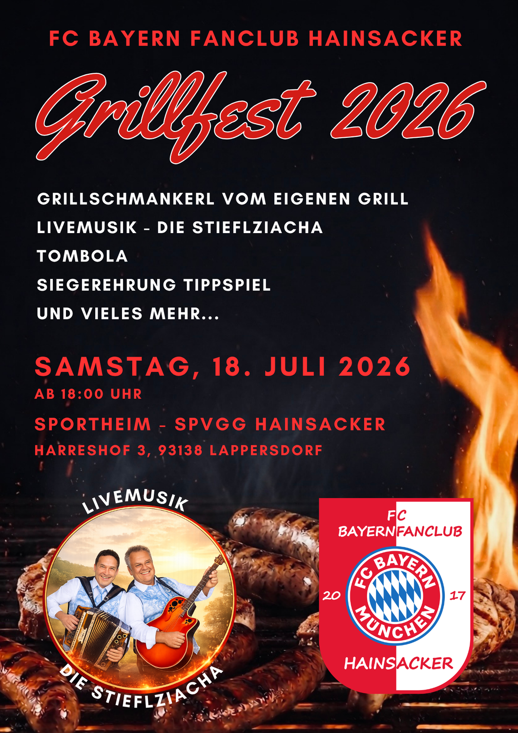 Einladung zum Grillfest 2026
