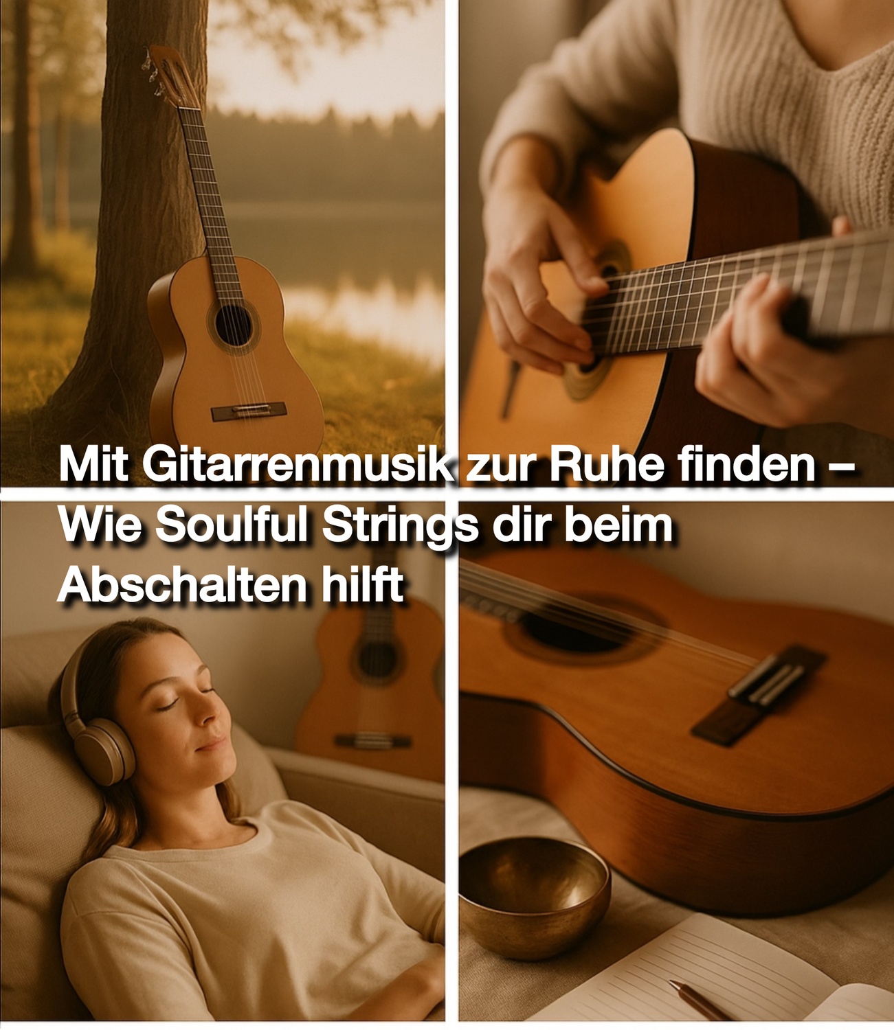 Mit Gitarrenmusik zur Ruhe finden – Wie Soulful Strings dir beim Abschalten hilft