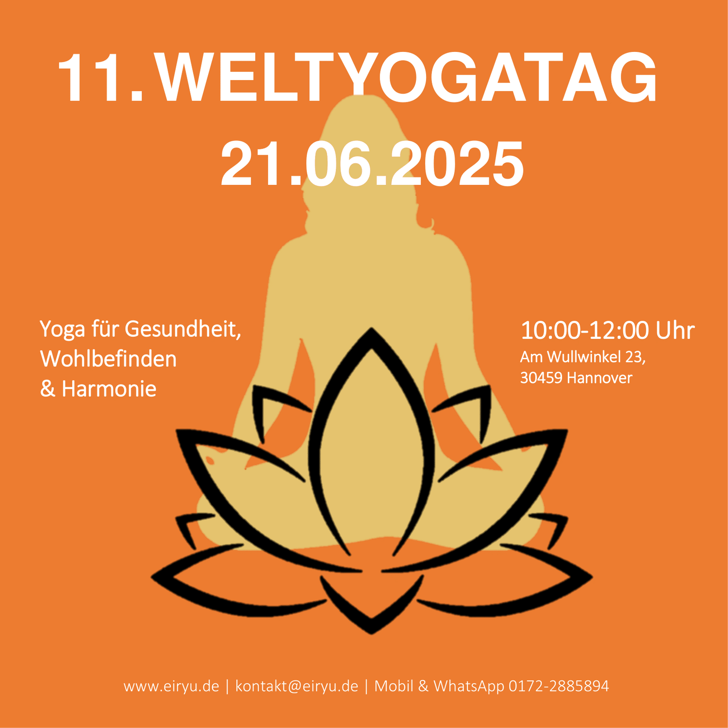 11. Internationaler Yogatag 2025 - Yoga für eine Erde, eine Gesundheit
