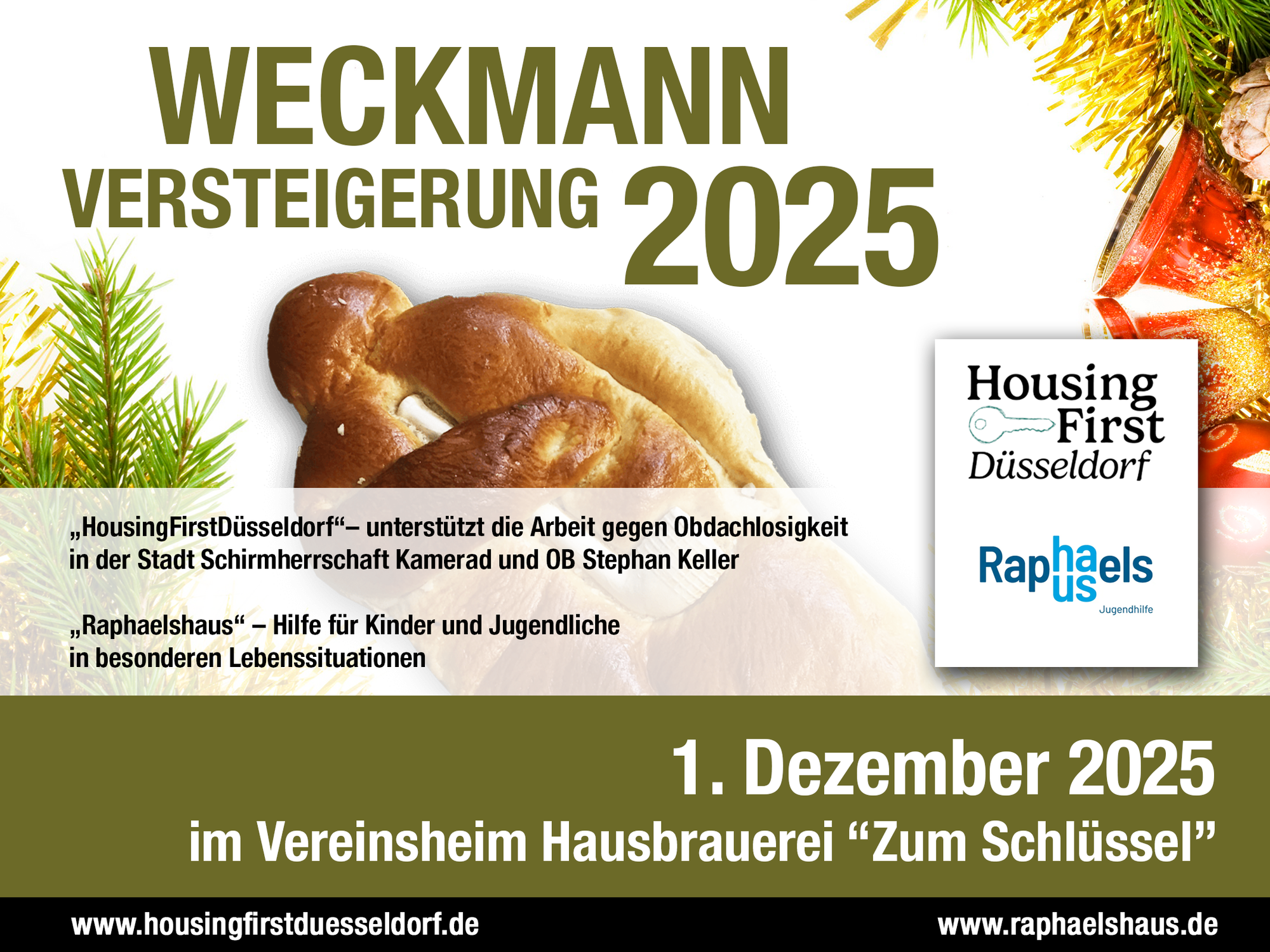 Monatsversammlung mit Weckmannversteigerung 2025