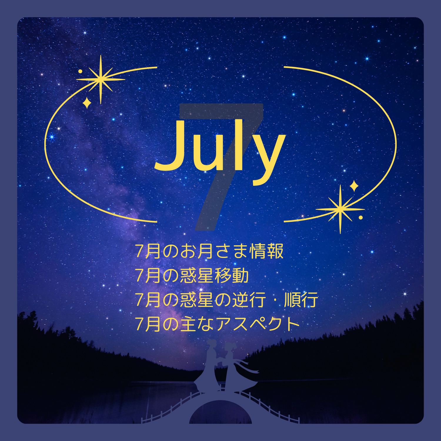 2024年7月の星情報
