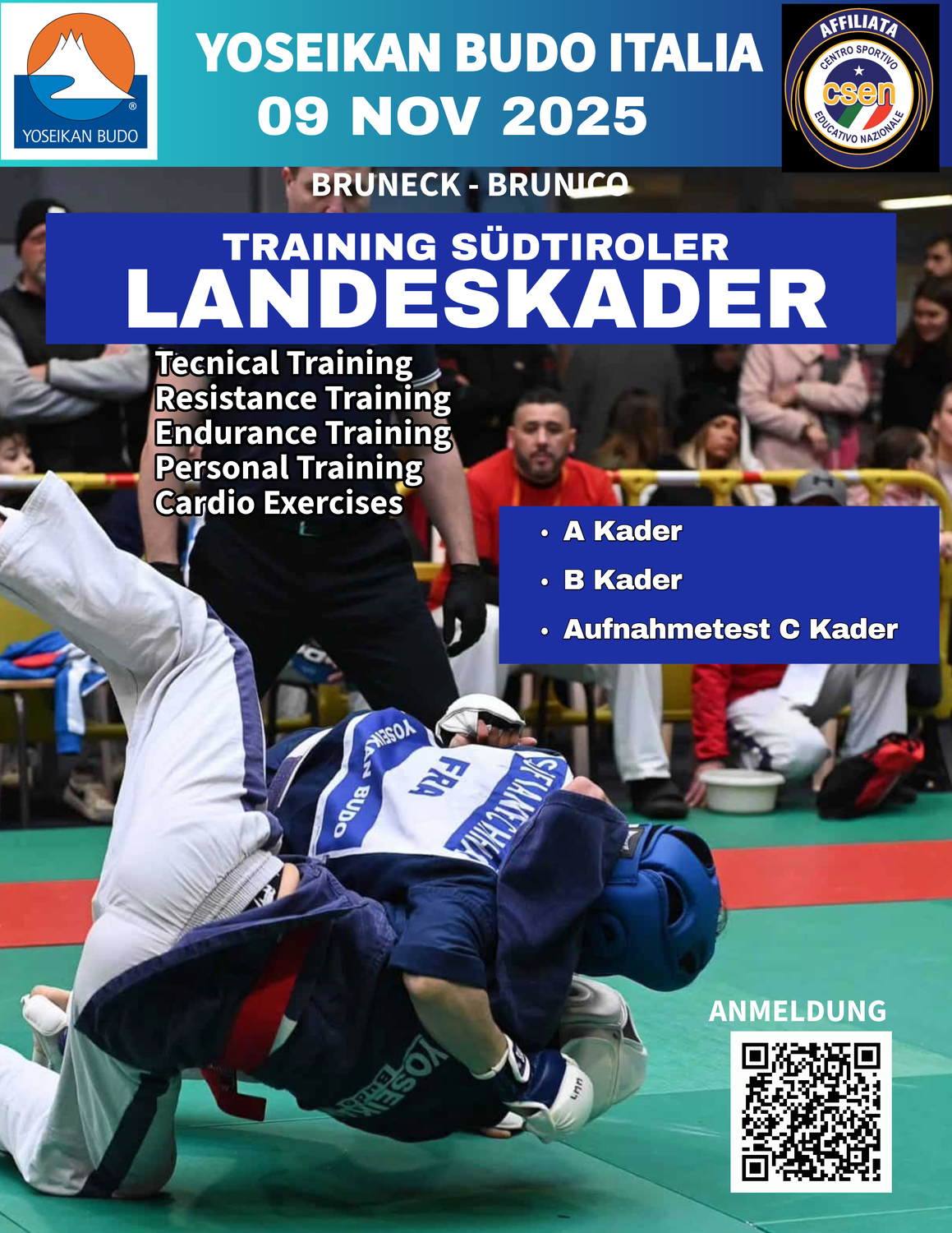 09 Nov - LANDESKADER - Aufnahmetest und Trainingseinheit