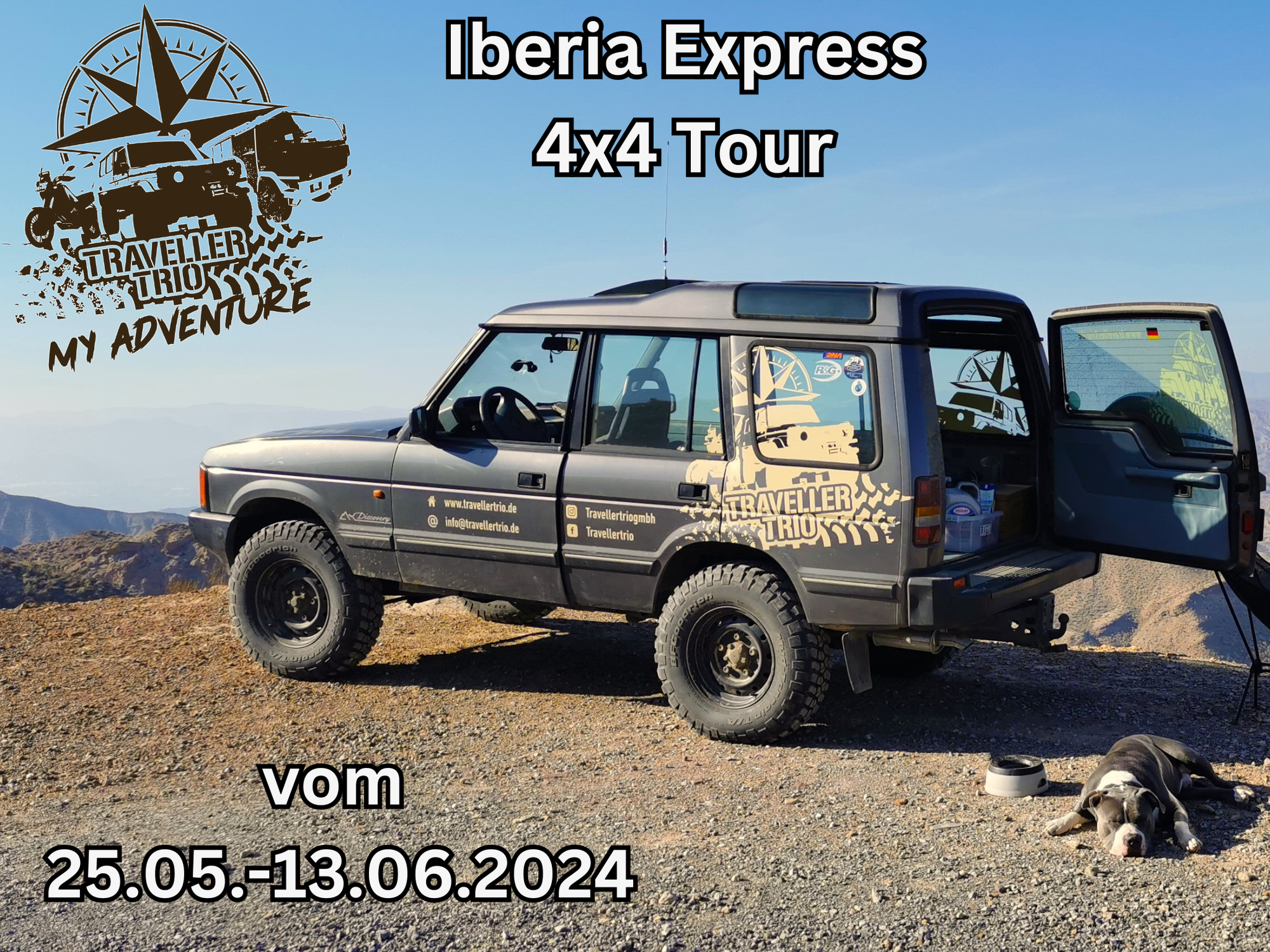 Iberia Express 4x4 Tour vom 26.05.-13.06.