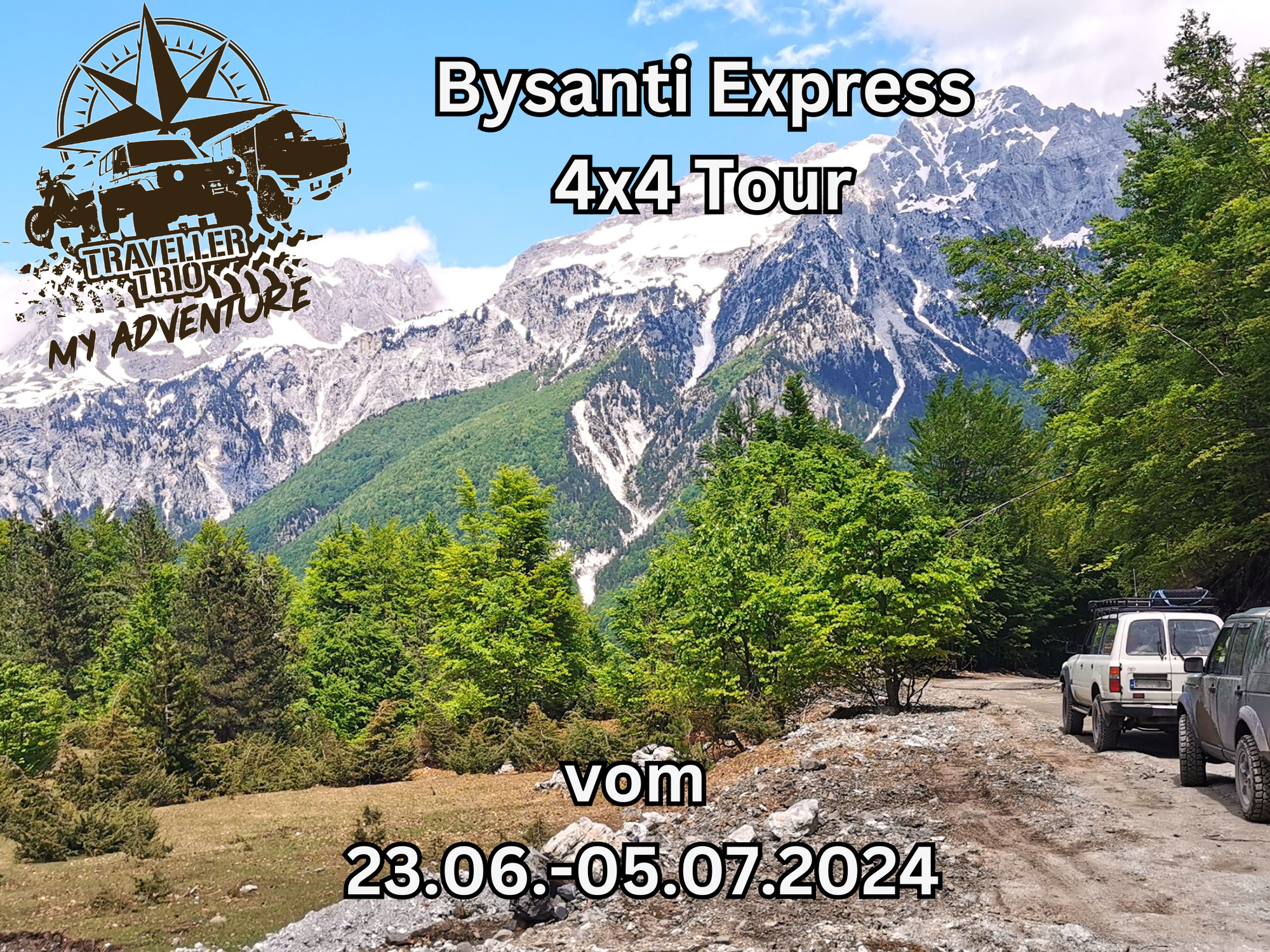 Bysanti Express 4x4 Tour vom 23.06.-05.07.