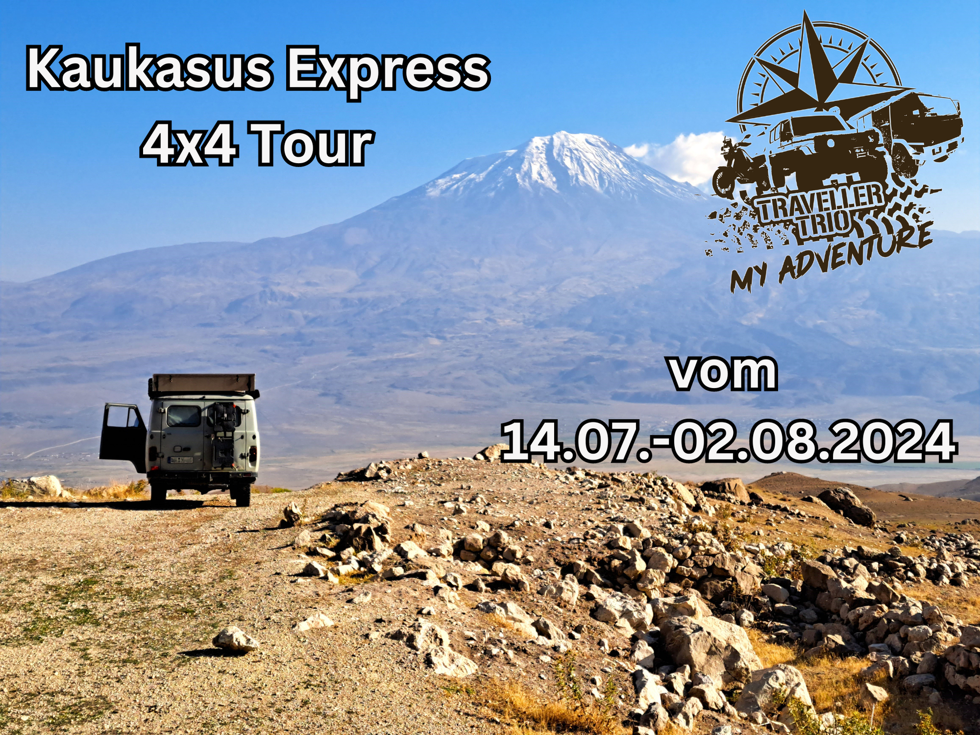 Kaukasus Express 4x4 Tour vom 14.07.-02.08.