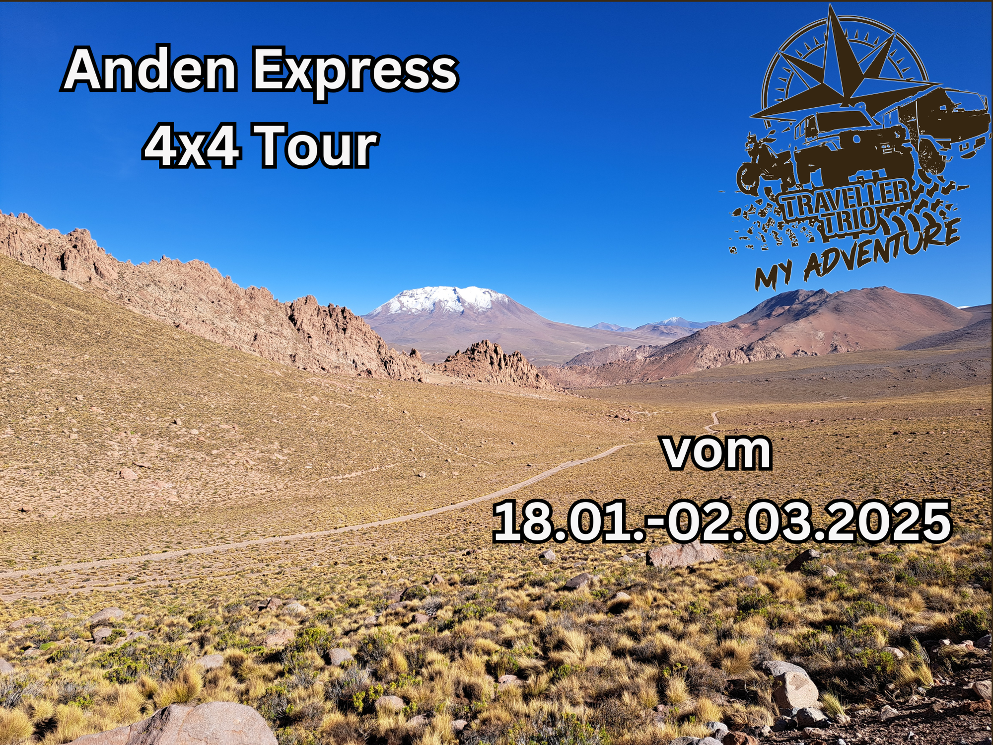 Anden Express 4x4 Tour vom 18.01.-02.03.2025