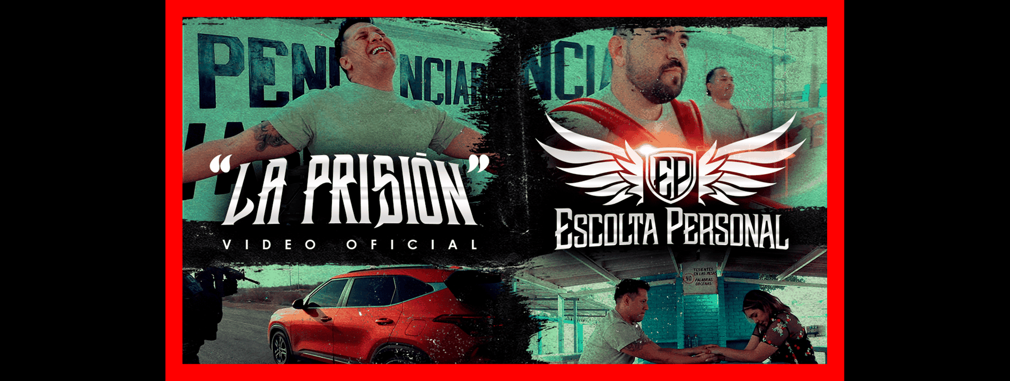 Mira aquí el nuevo Video Oficial de "Escolta Personal" La Prisión, disponible en Youtube y todas las Plataformas Digitales