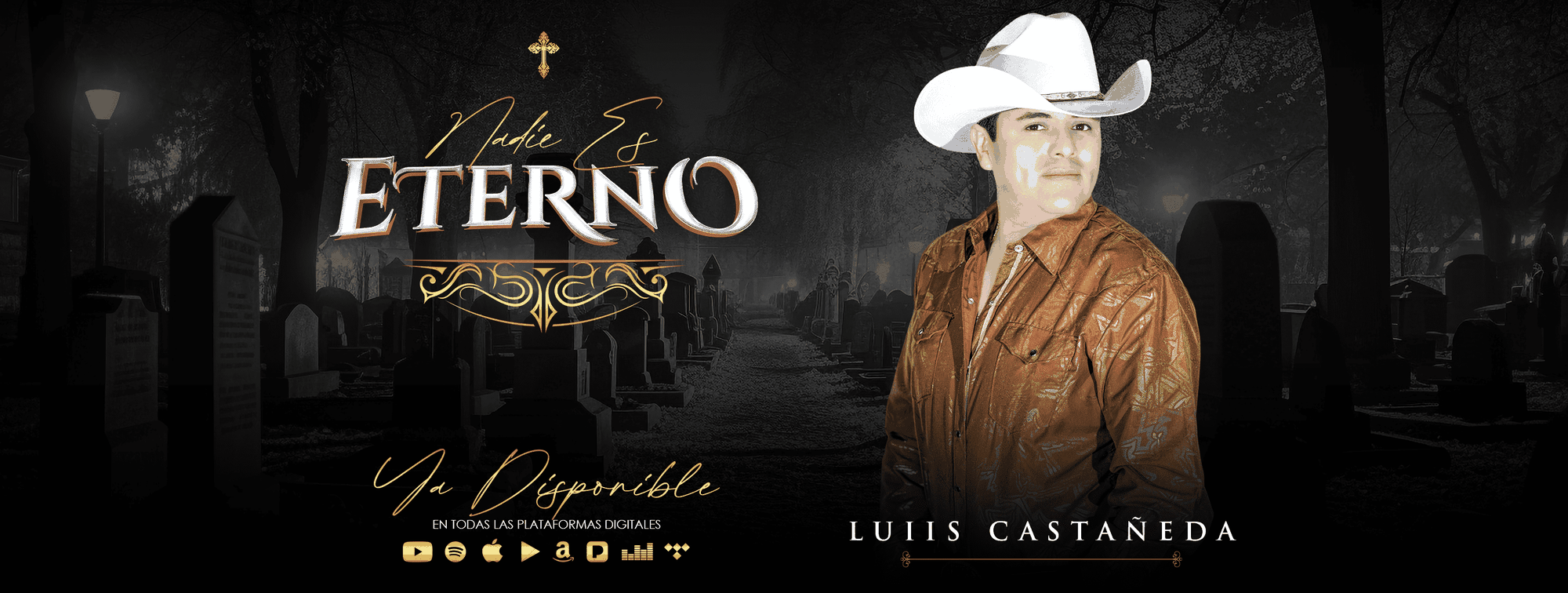 LANZAMIENTO OFICIAL - "Nadie Es Eterno" Sencillo y Video Lyric de "Luiis Castañeda", disponible en YouTube y todas las Plataformas Digitales